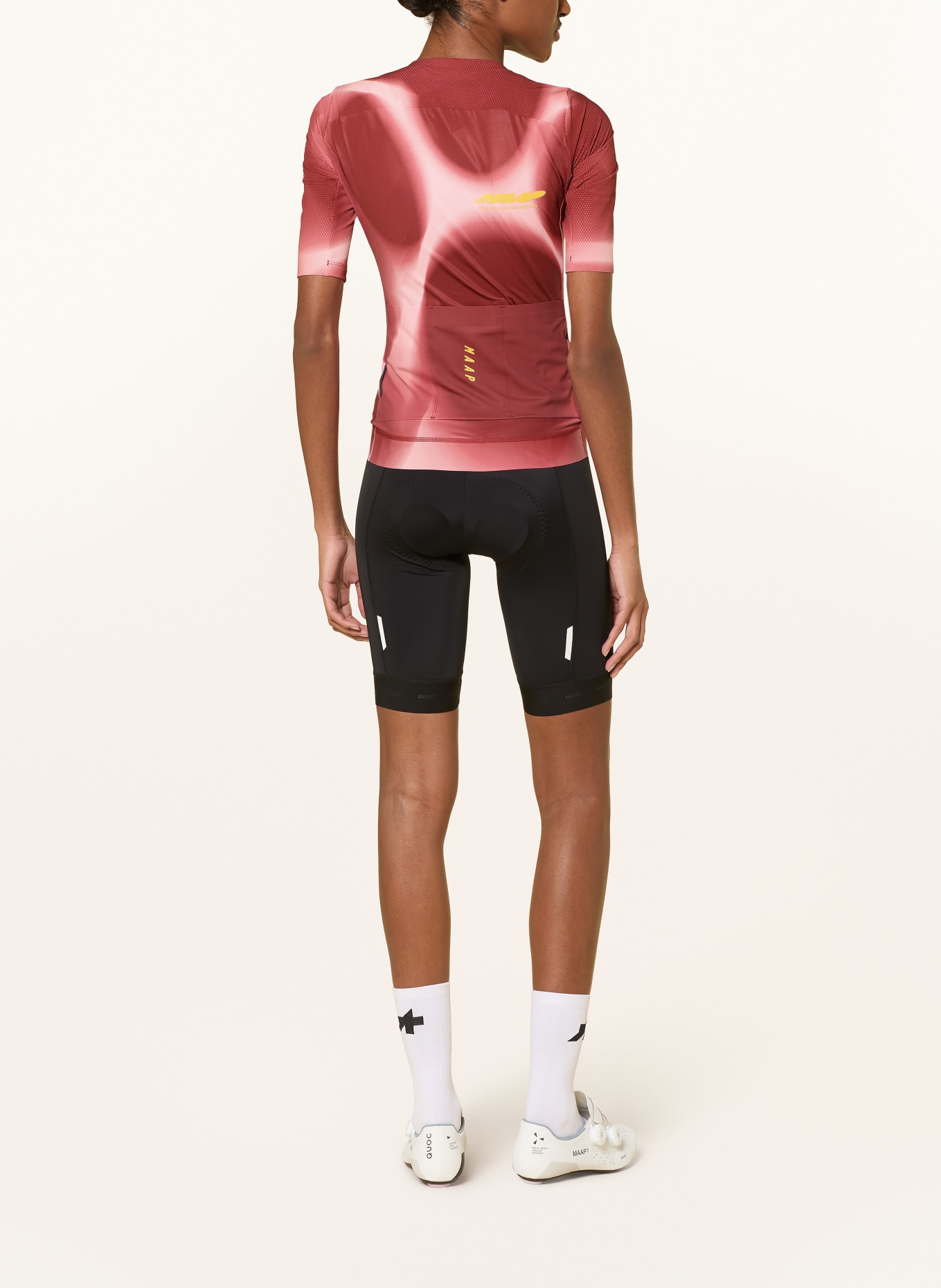 MAAP Radtrikot VOID PRO RACE: ROT / HELLROT / GELB