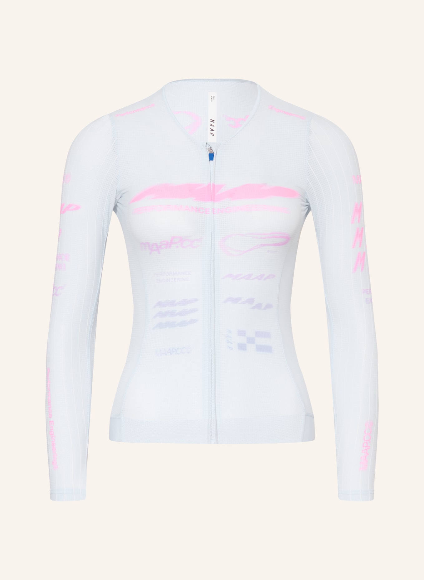 MAAP Radtrikot BETA PRO AERO: HELLBLAU / LILA / NEONPINK