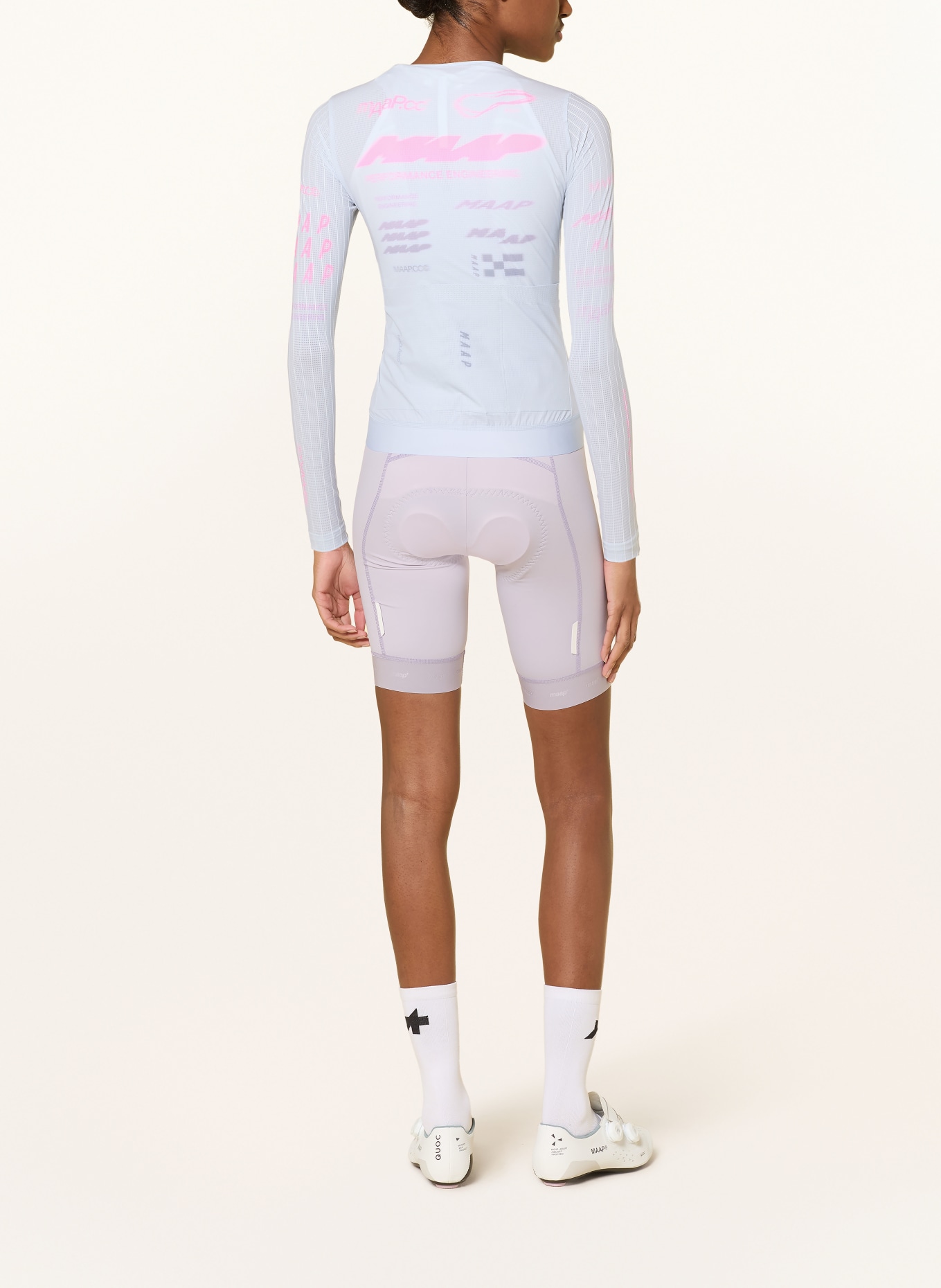 MAAP Radtrikot BETA PRO AERO: HELLBLAU / LILA / NEONPINK