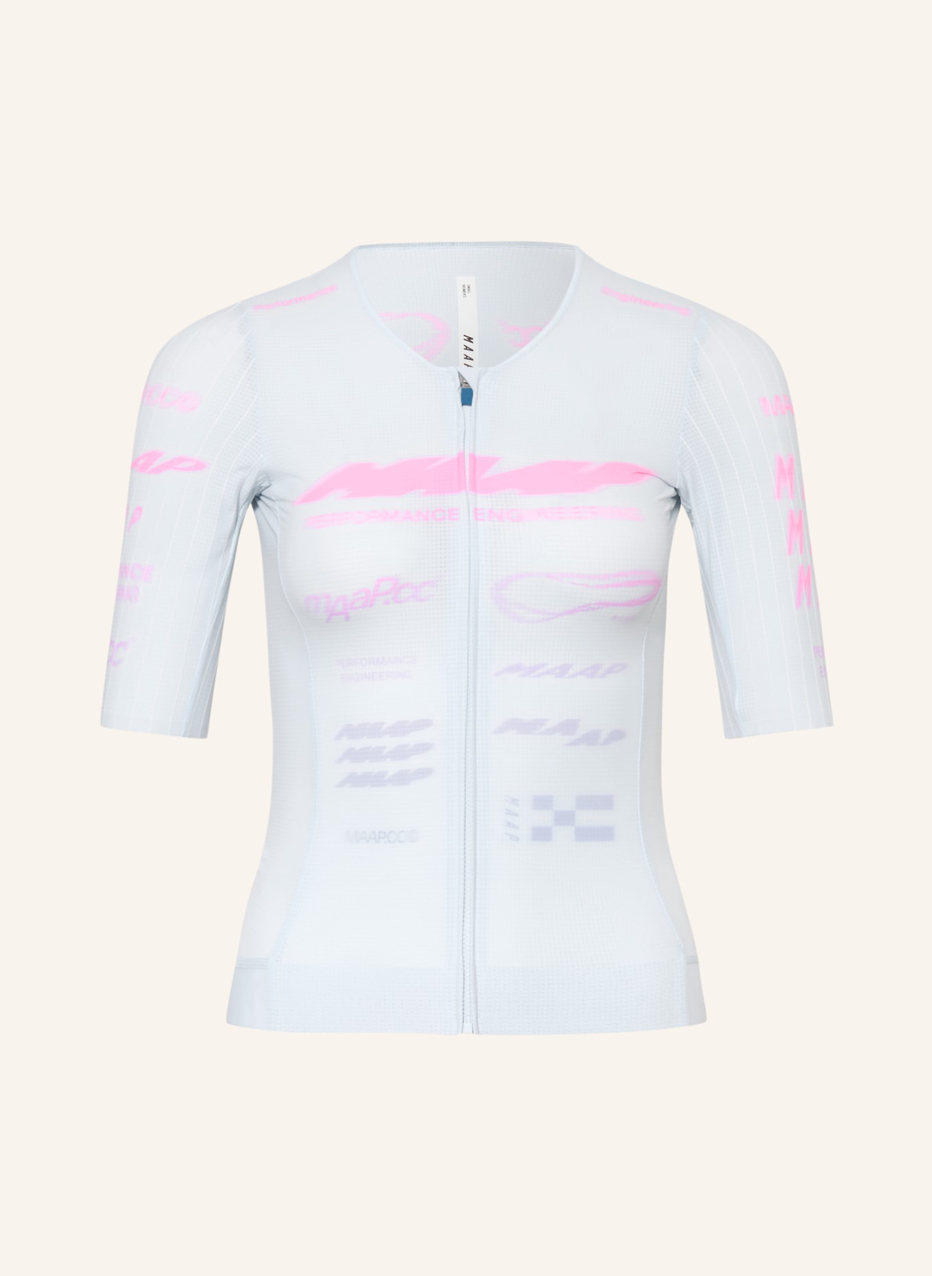 MAAP Radtrikot BETA PRO AERO: HELLBLAU / LILA / NEONPINK