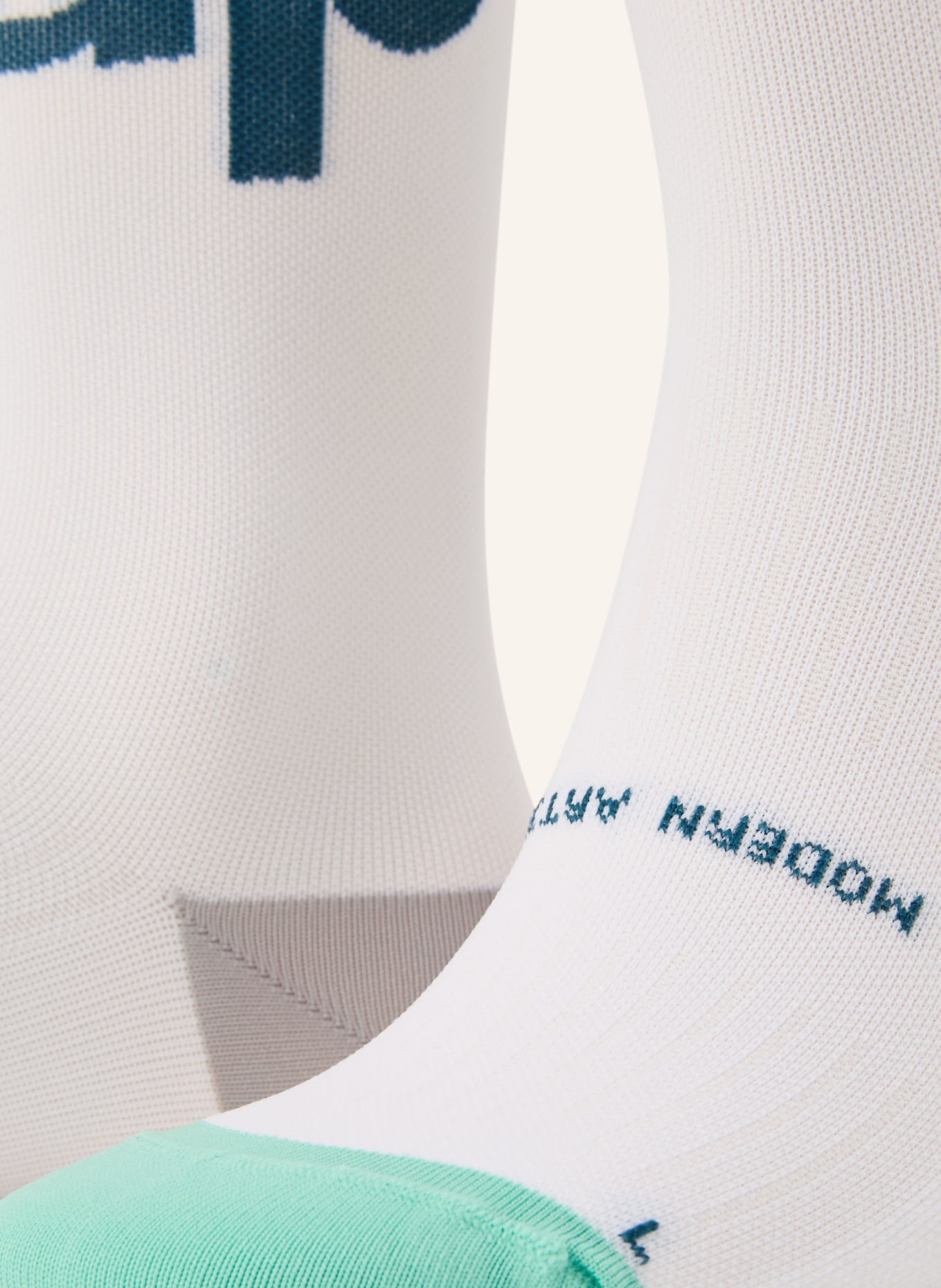 MAAP Radsocken TM TEAM: WEISS / HELLGRAU / MINT