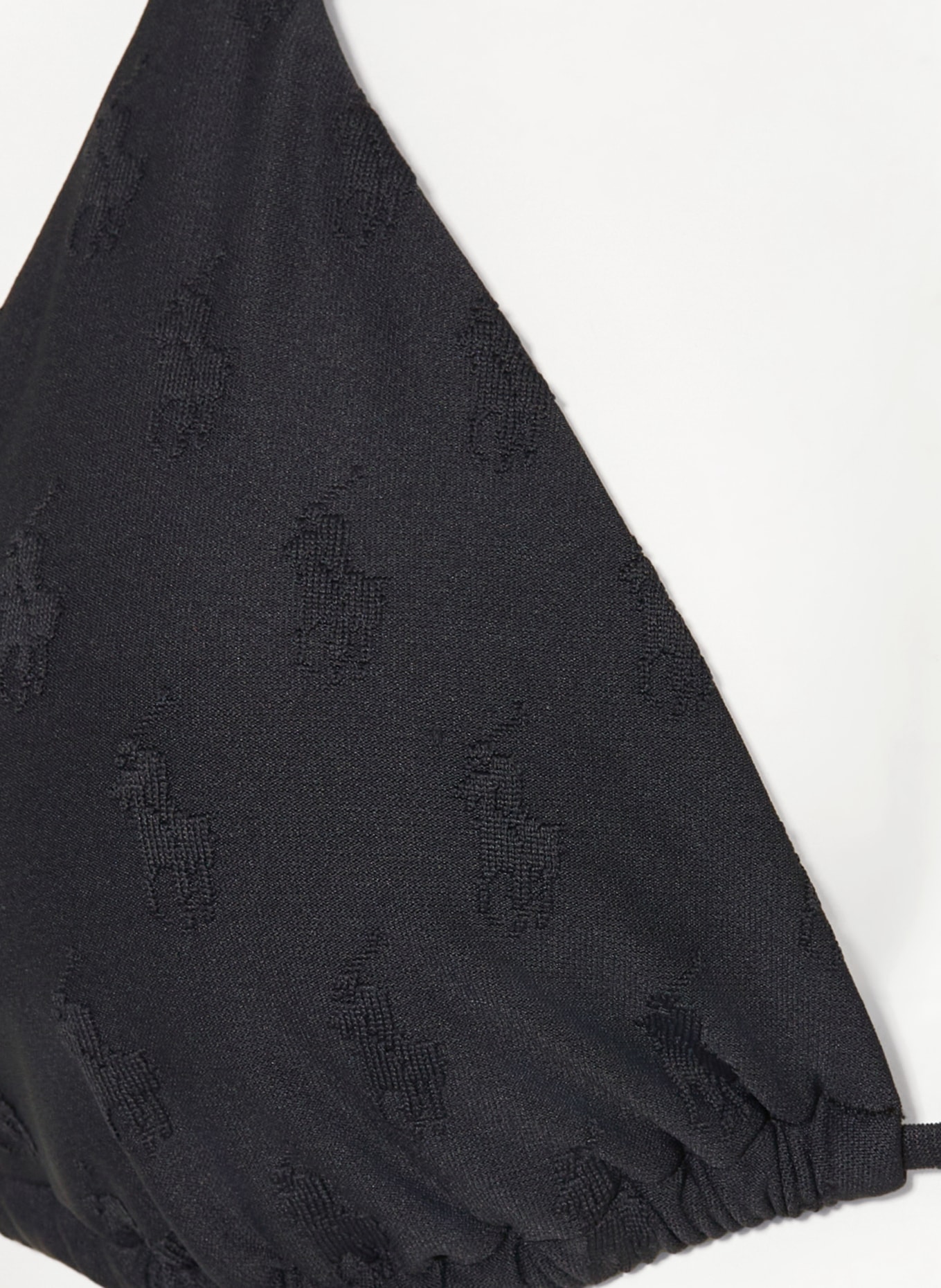 POLO RALPH LAUREN Triangel-Bikini-Top: SCHWARZ