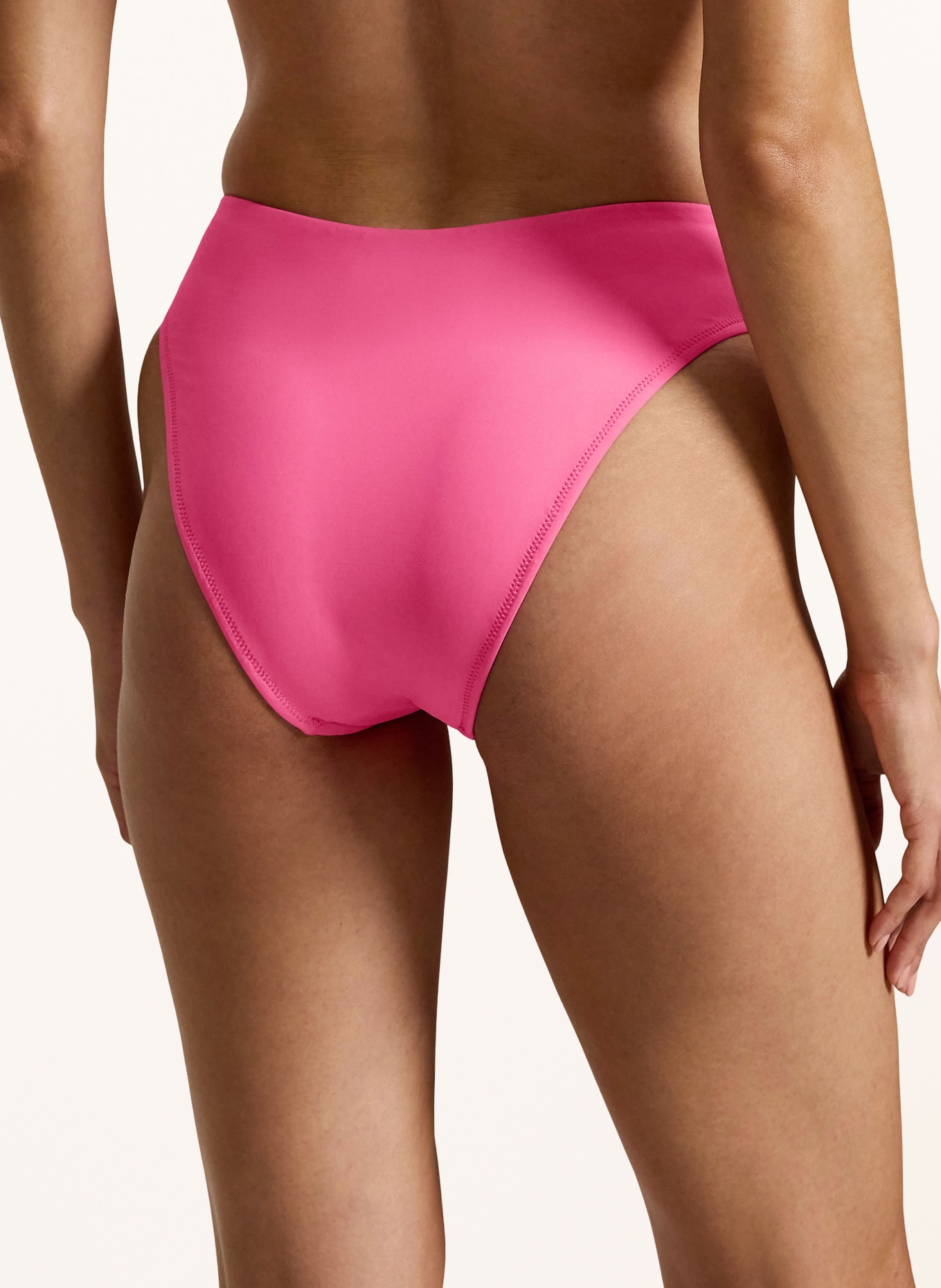 POLO RALPH LAUREN High-Waist Bikini Bottoms MISSY SEPARATE: PINK
