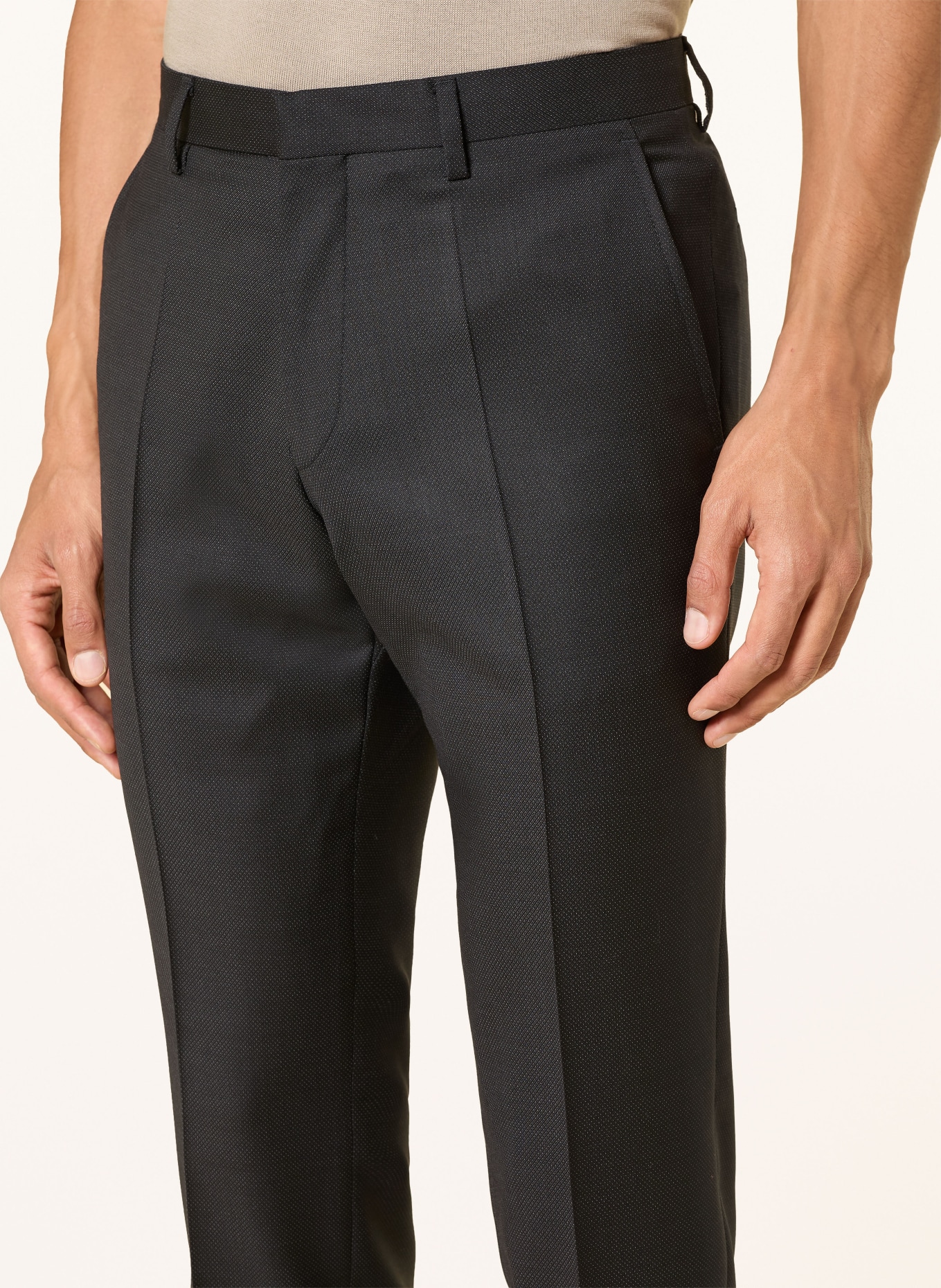 ROY ROBSON Kalhoty k obleku Regular Fit: A007 DARK GREY