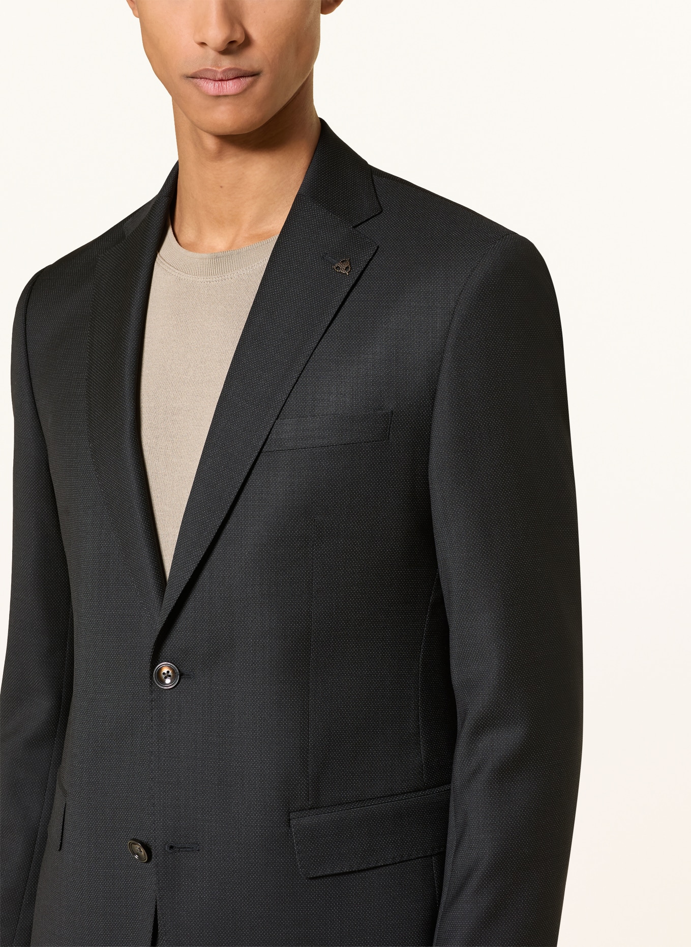 ROY ROBSON Sako k obleku Regular Fit: A007 DARK GREY