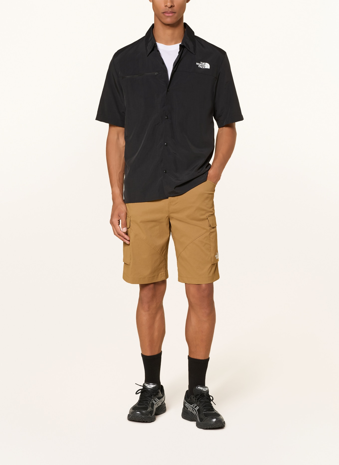THE NORTH FACE EXPLORATION Trekking Shorts: COGNAC