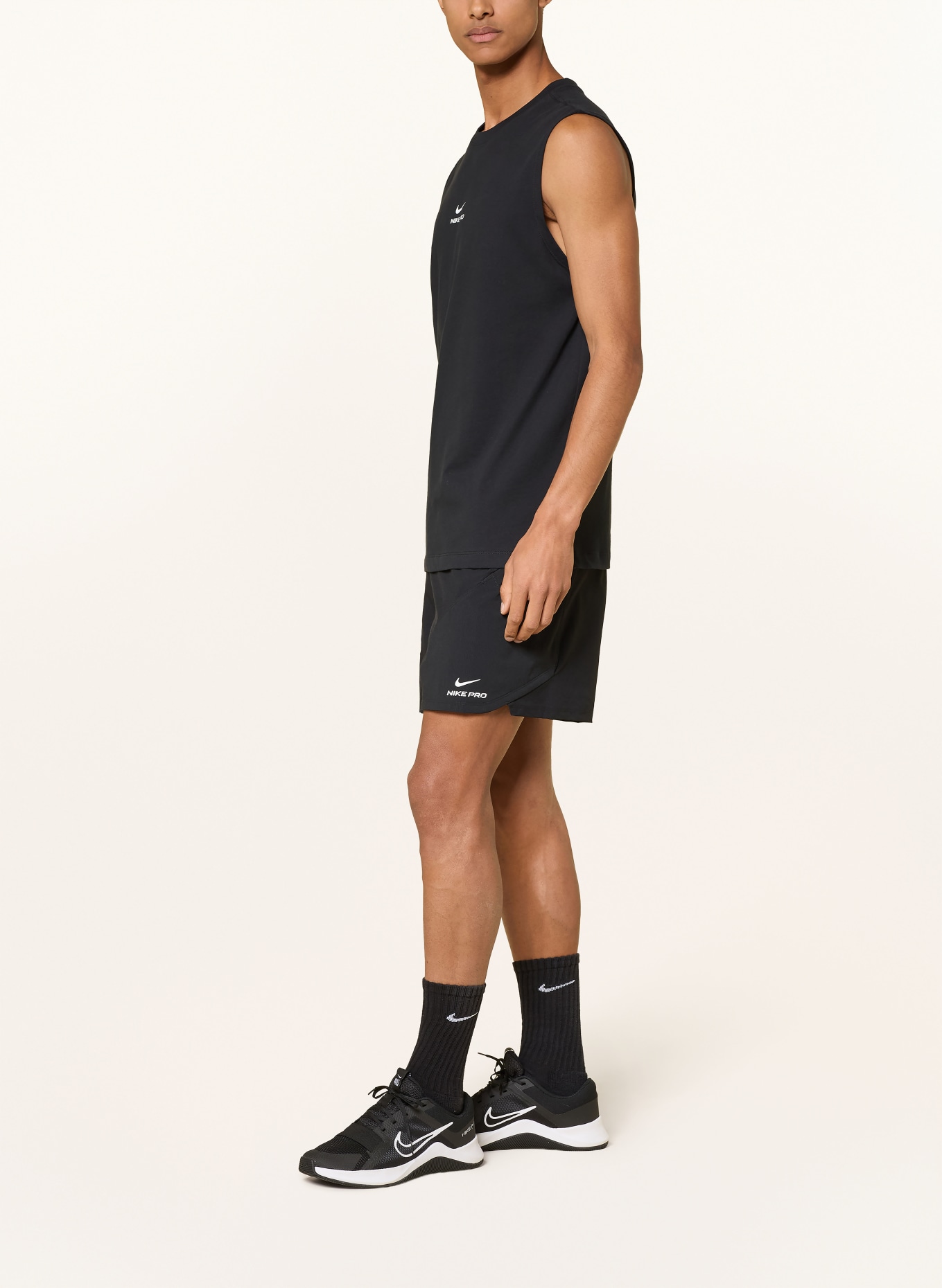 Nike Trainingsshorts PRO: SCHWARZ