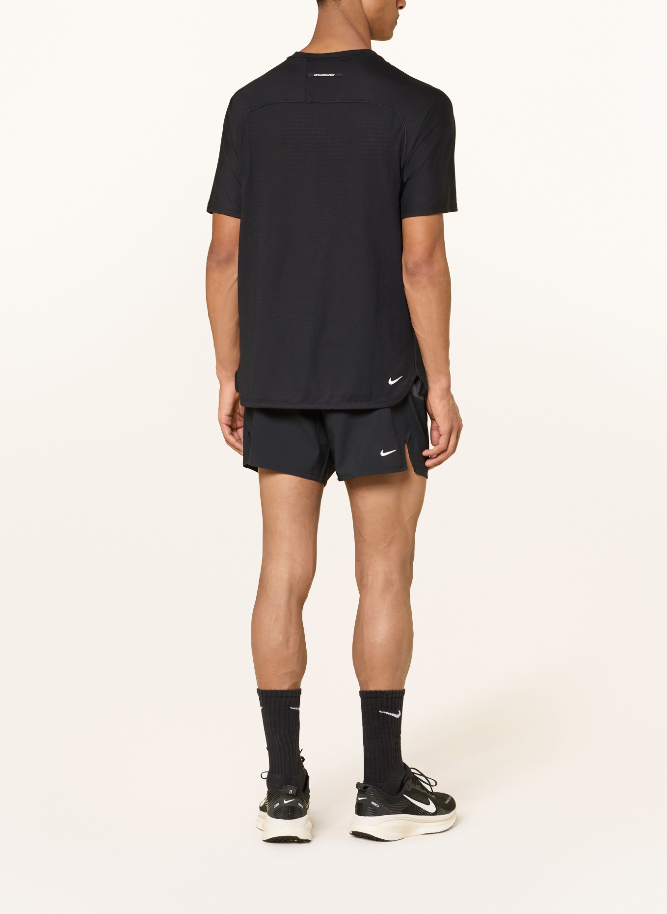 Nike 2-i-1-løbeshorts ACG SECOND SUNRISE: SORT