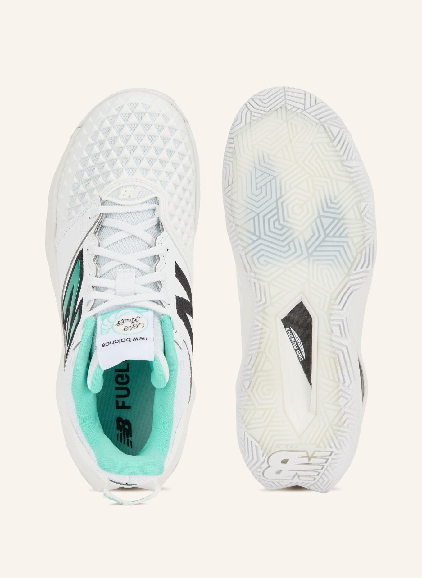 new balance Tennisschuhe COCO CG2: WEISS / MINT / SCHWARZ