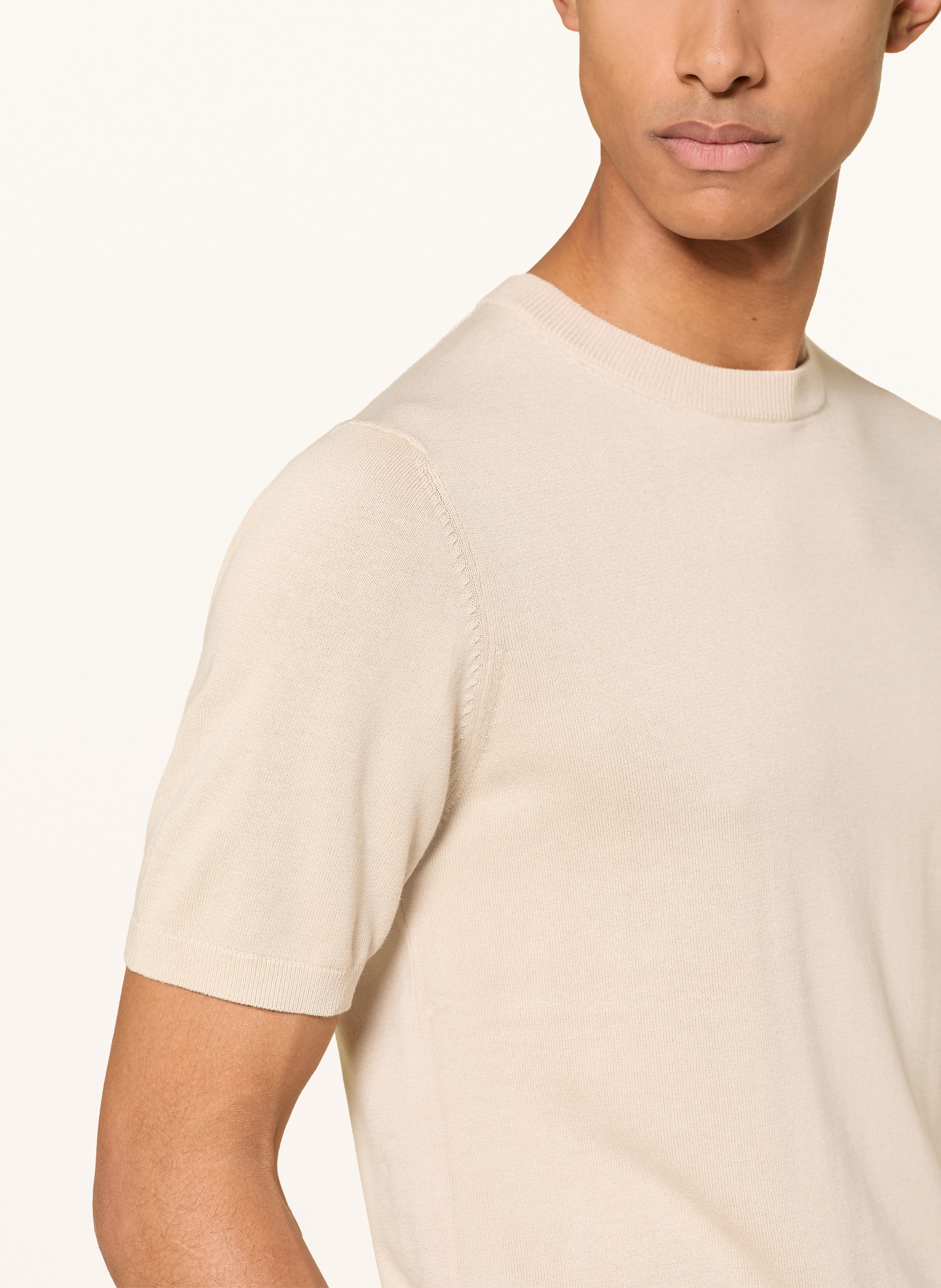 ROY ROBSON Strickshirt: BEIGE