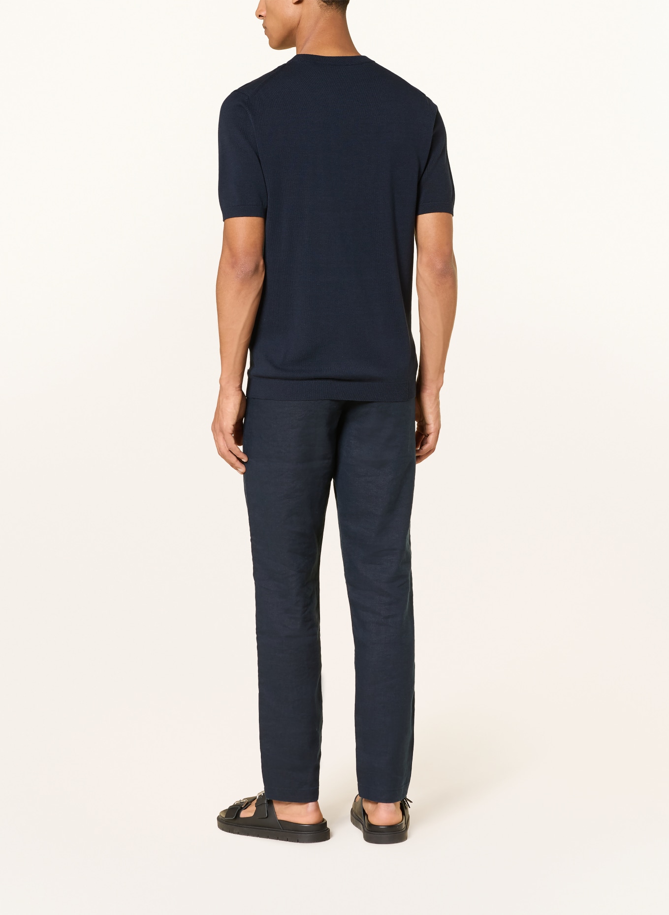 ROY ROBSON knit shirt: DARK BLUE