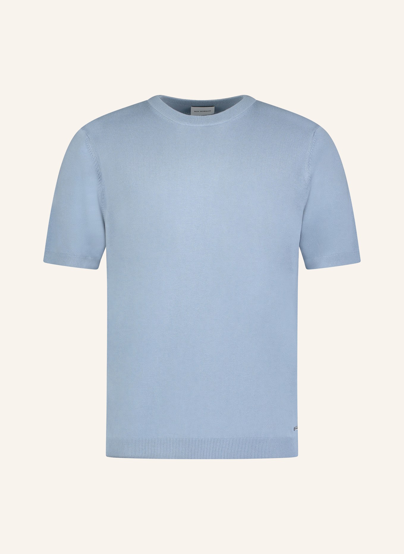 ROY ROBSON Strickshirt: HELLBLAU