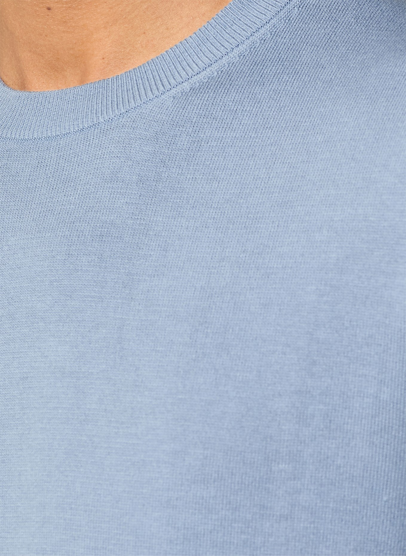 ROY ROBSON Strickshirt: HELLBLAU