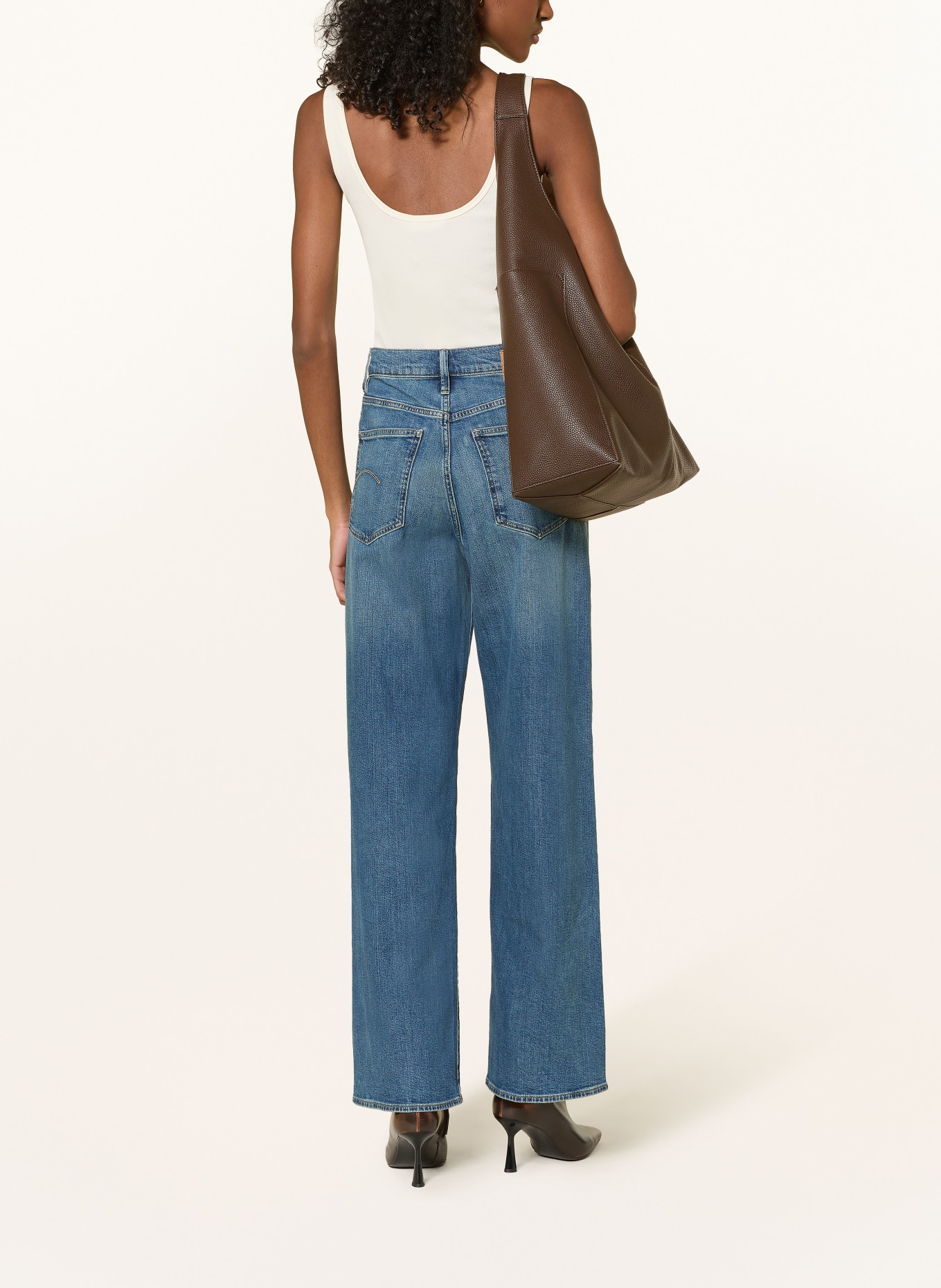 G-Star Wide Leg Jeans DECK 2.0: G841 faded blue glacier
