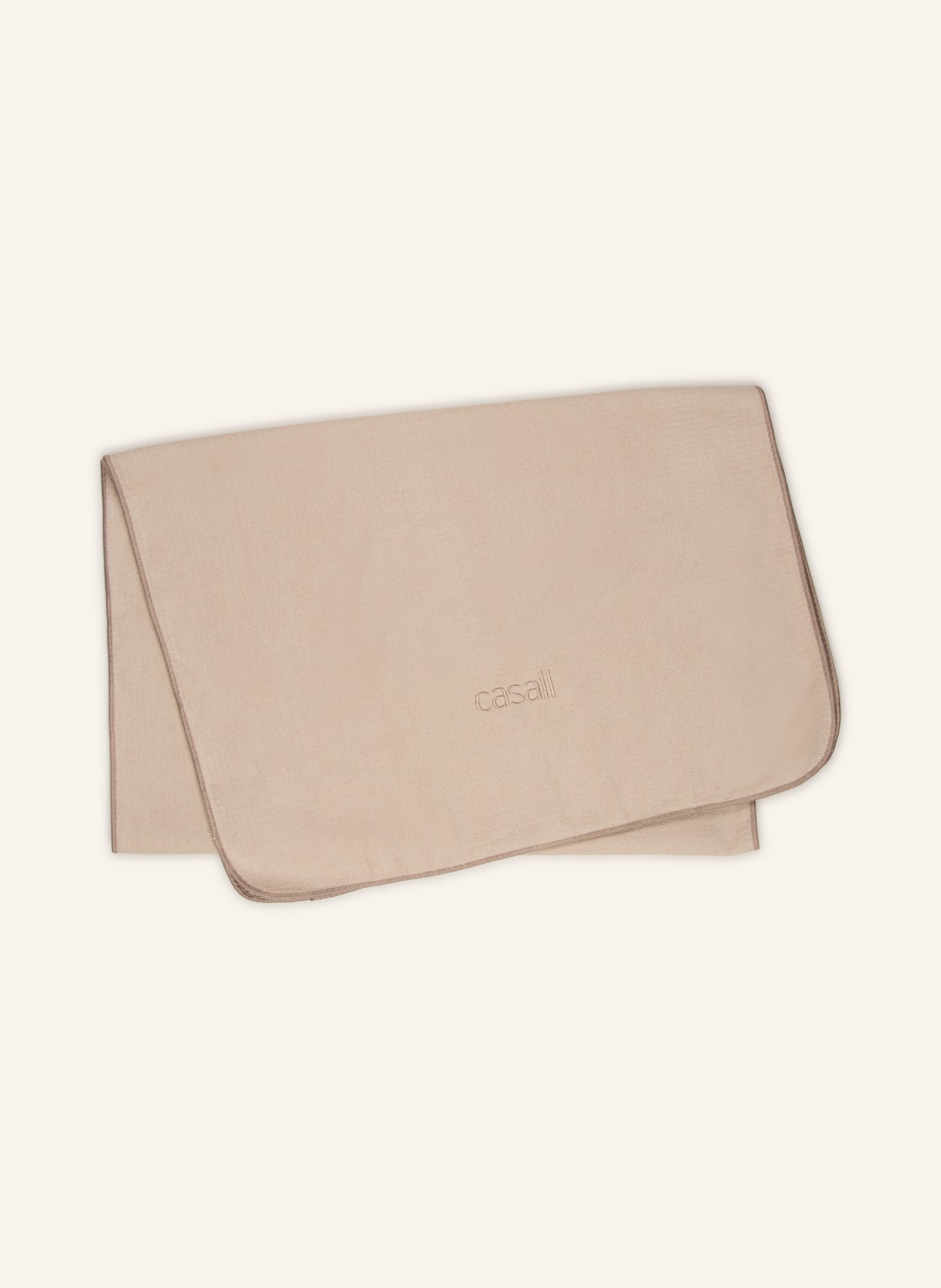 casall Yoga-Handtuch: HELLBRAUN / TAUPE
