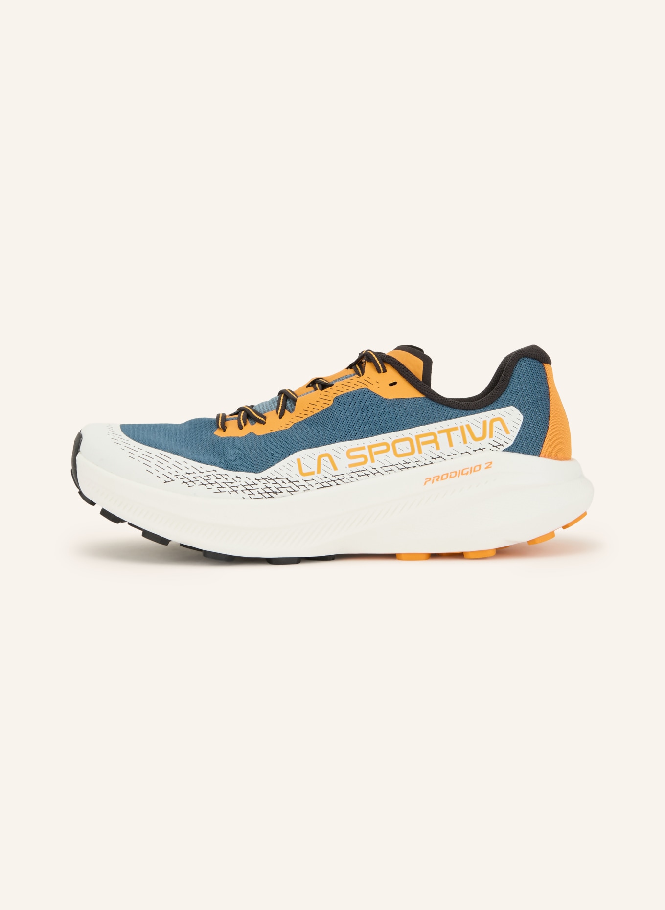 LA SPORTIVA PRODIGIO 2 Trail Running Shoes: TEAL / ORANGE / BLACK