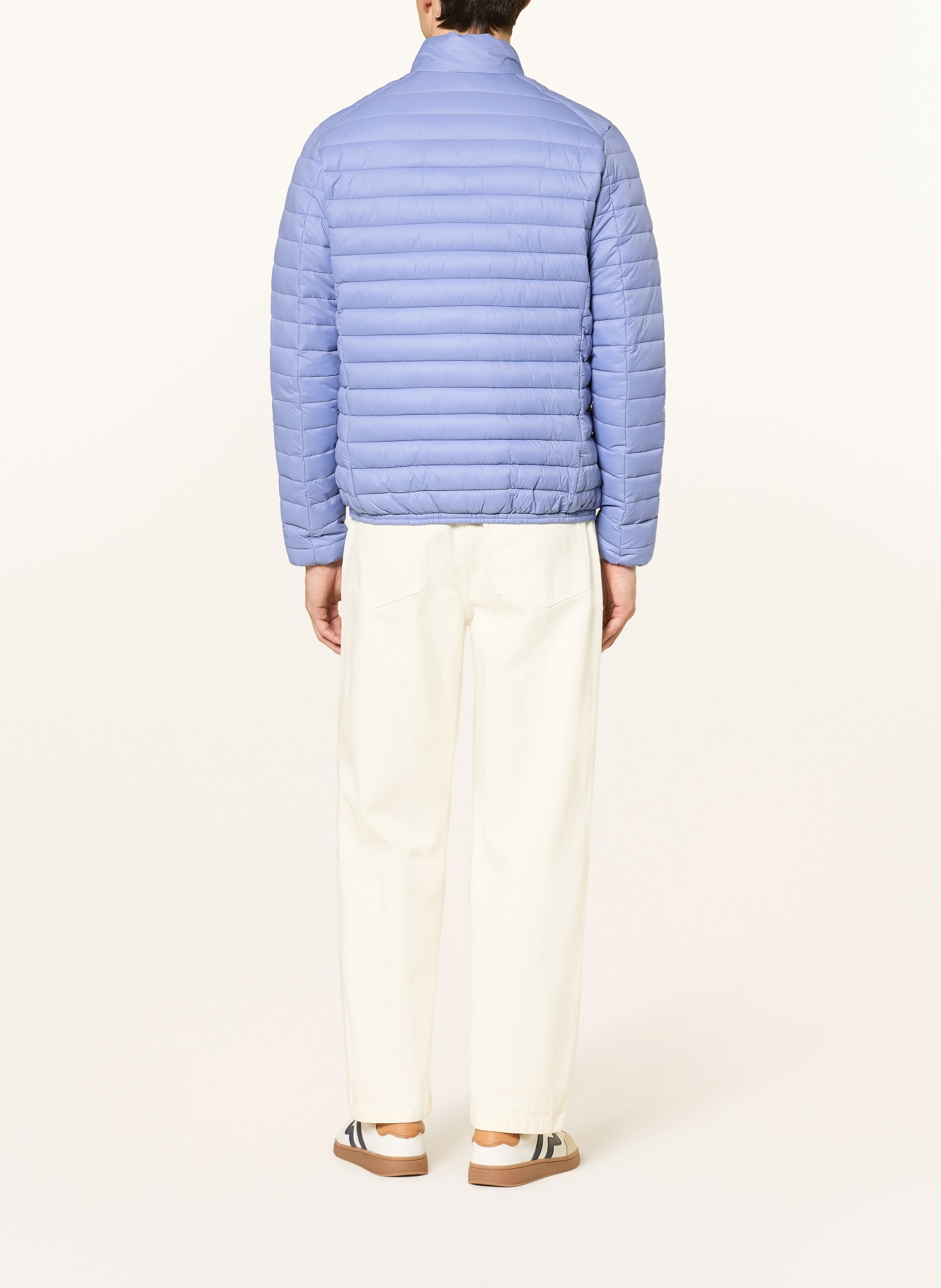 SAVE THE DUCK ALEXANDER quilted jacket: LIGHT BLUE