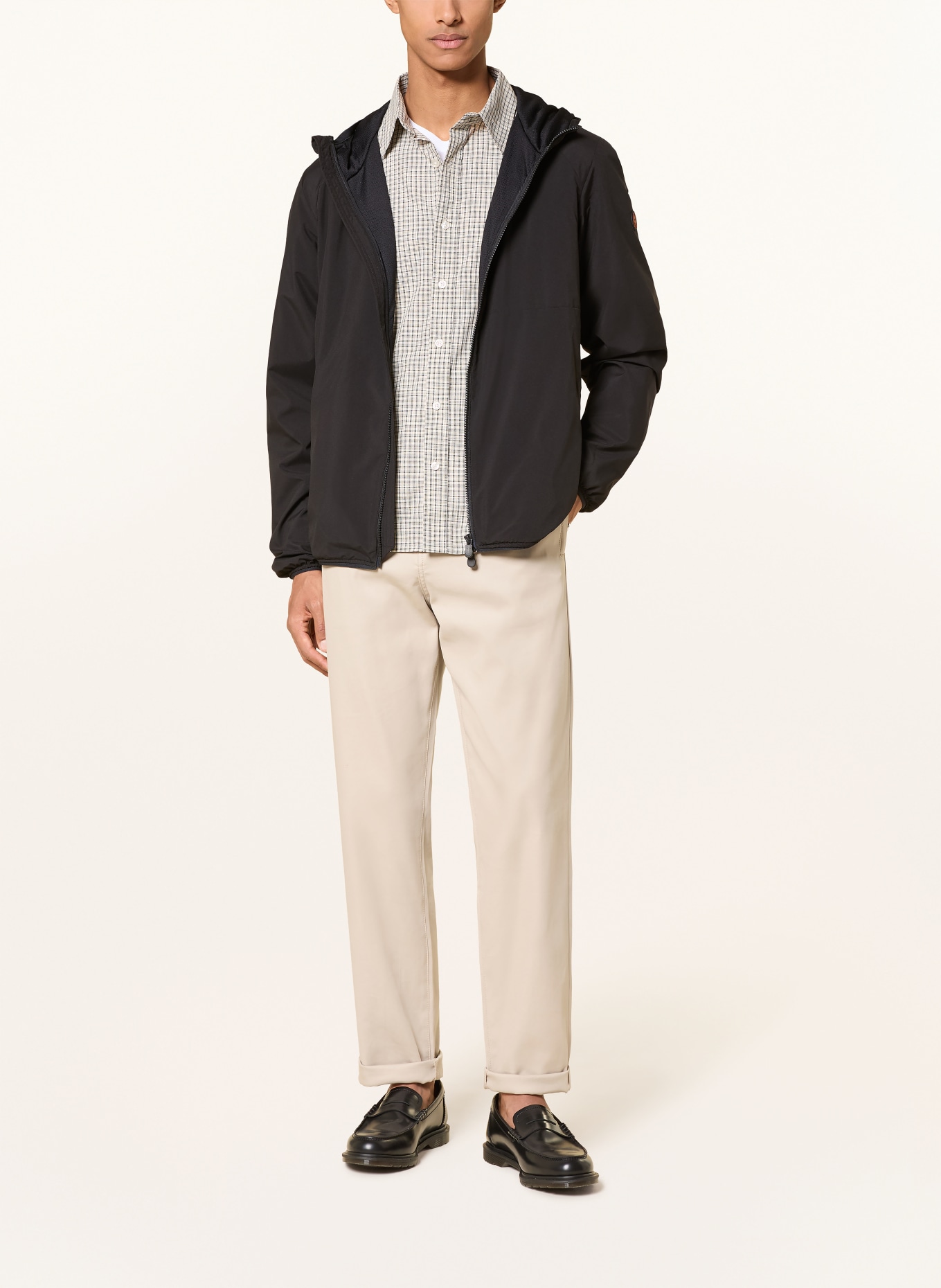SAVE THE DUCK Funktionsjacke PIER: SCHWARZ
