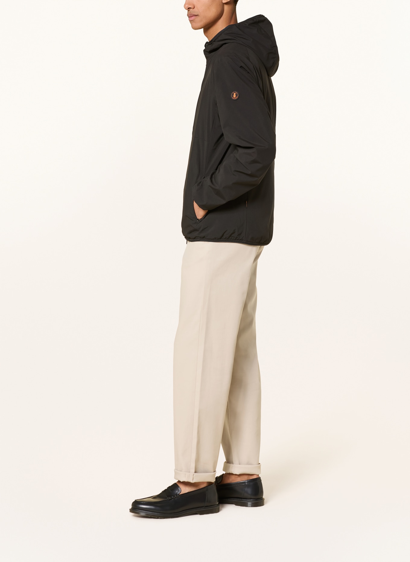 SAVE THE DUCK Funktionsjacke PIER: SCHWARZ