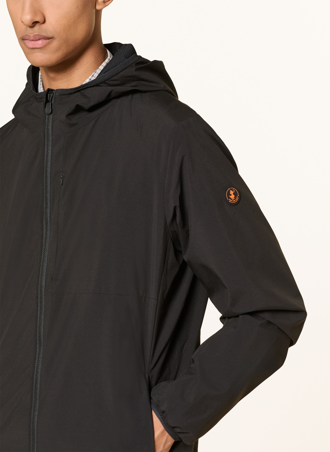SAVE THE DUCK Funktionsjacke PIER: SCHWARZ
