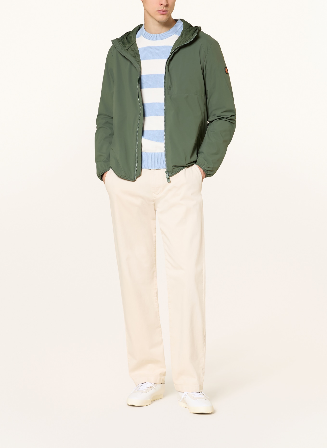 SAVE THE DUCK PIER functional jacket: DARK GREEN