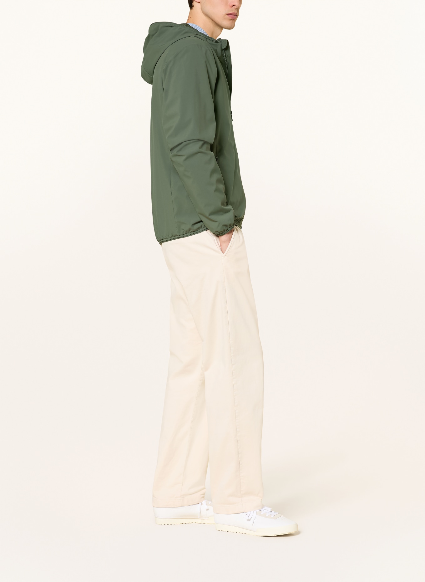 SAVE THE DUCK PIER functional jacket: DARK GREEN