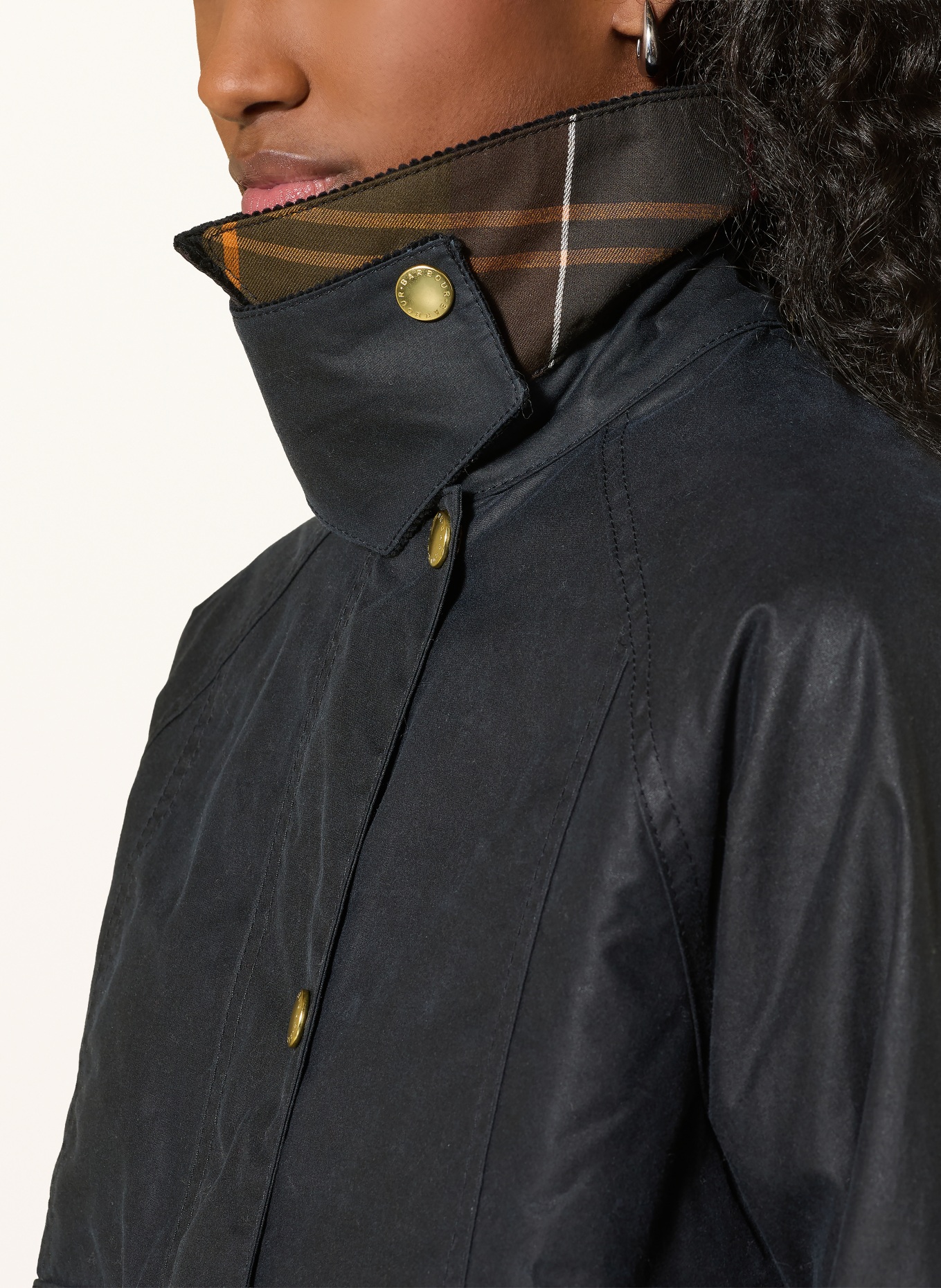 Barbour Field Jacket BEADNELL: DARK BLUE / GOLD