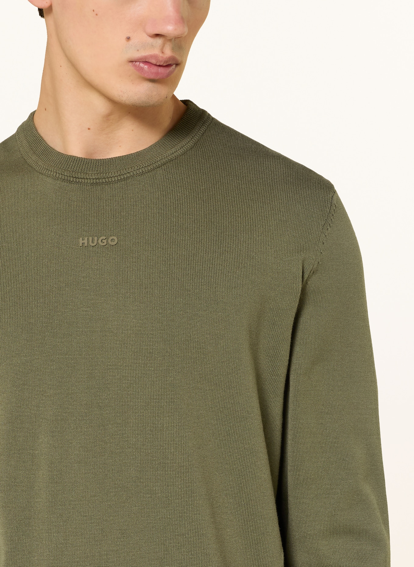 HUGO Pullover SAN CASSIUS: GRÜN