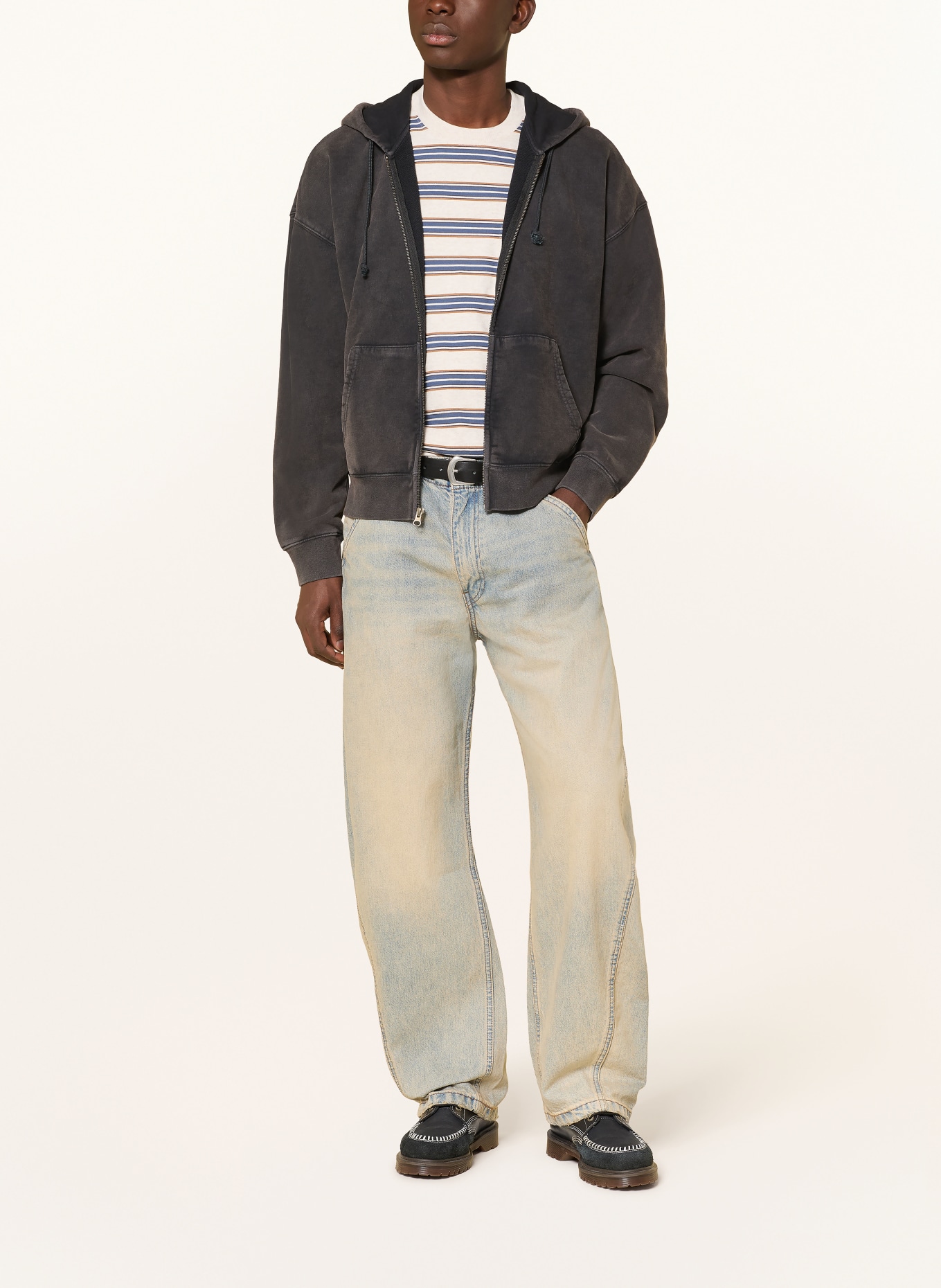 Levi's® Mikina HAYES: ČERNÁ