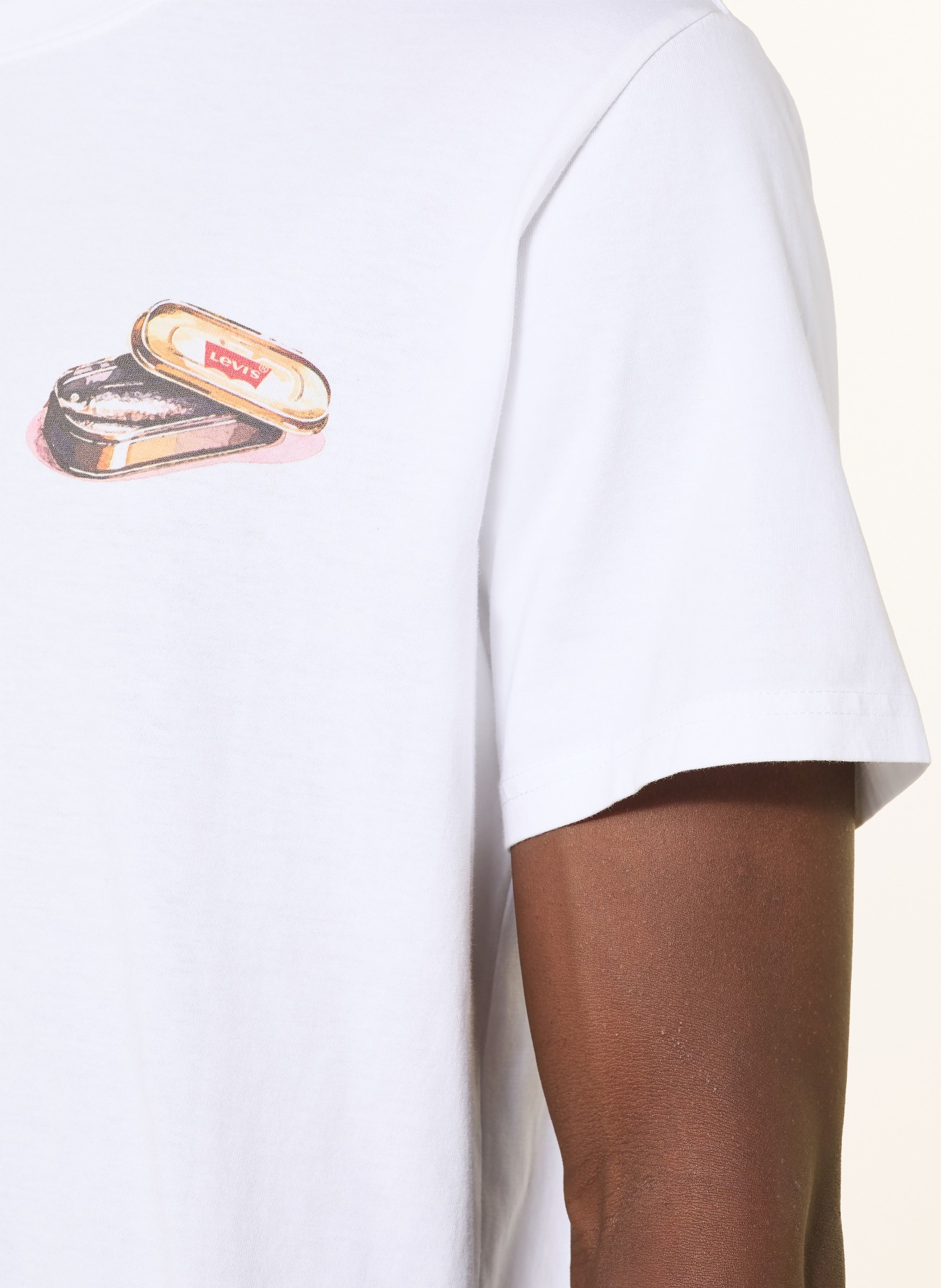 Levi's® Tričko: BÍLÁ / ČERVENÁ / ŽLUTÁ
