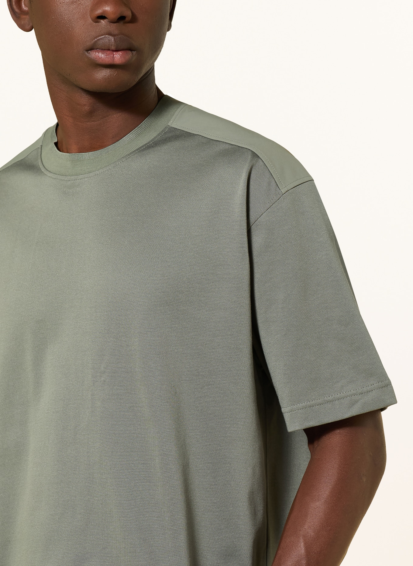 BOSS T-Shirt FUNCTIONAL: KHAKI