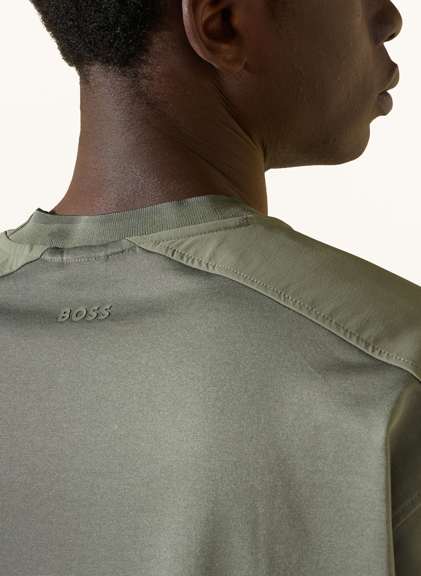 BOSS T-Shirt FUNCTIONAL: KHAKI