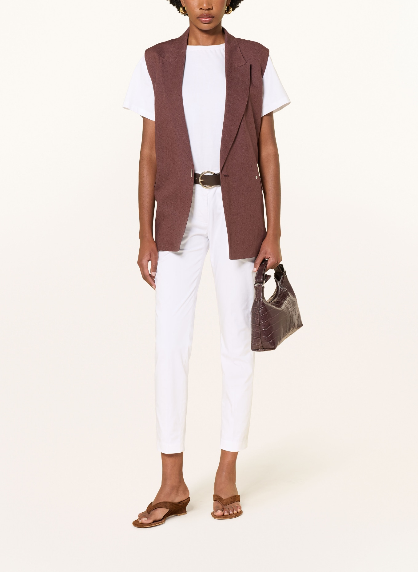 Dondup 7/8-Hose: WEISS