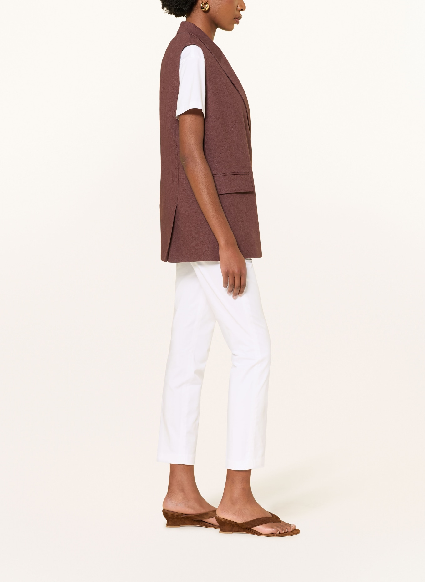 Dondup 7/8-Hose: WEISS