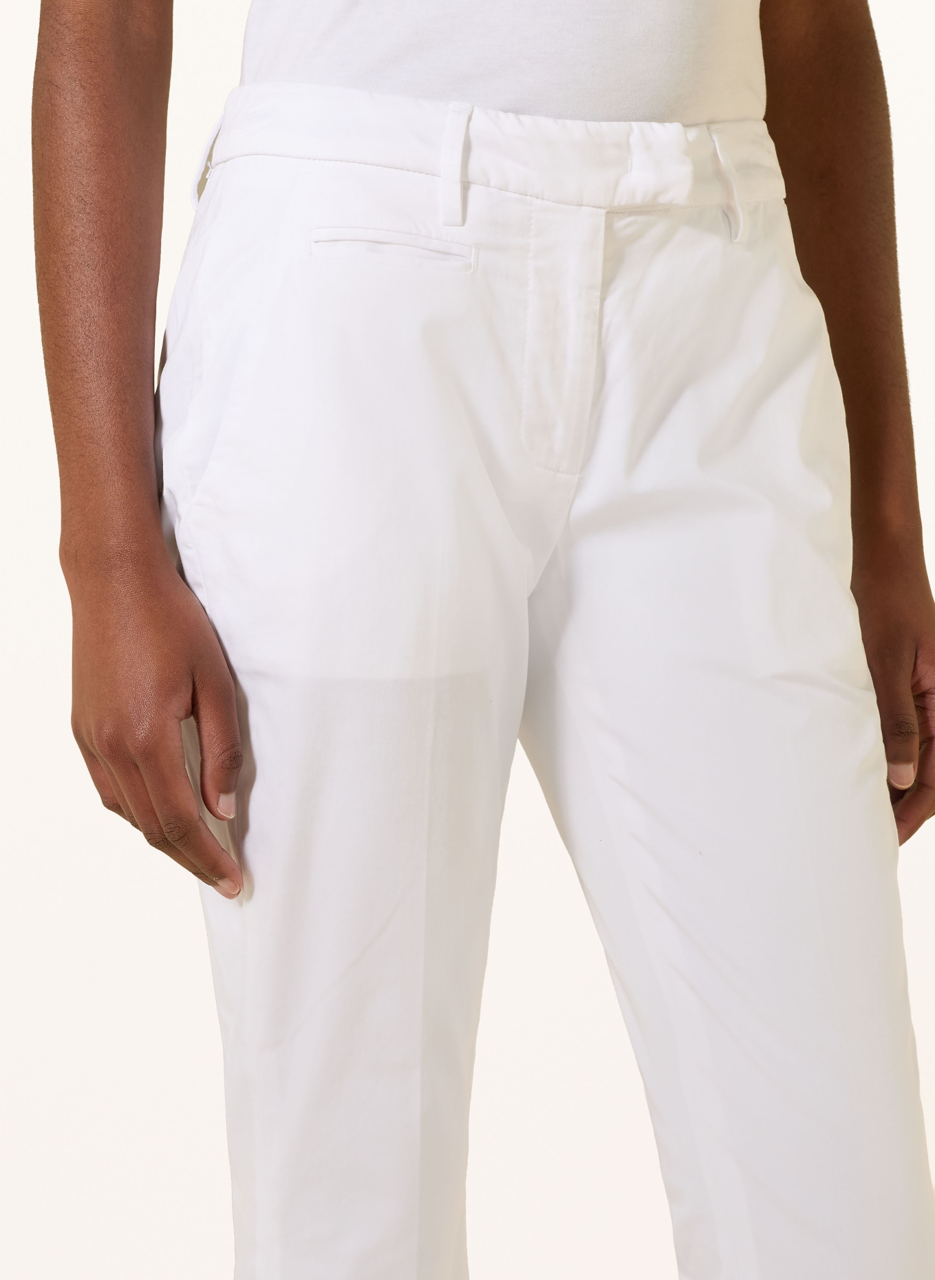 Dondup 7/8-Hose: WEISS