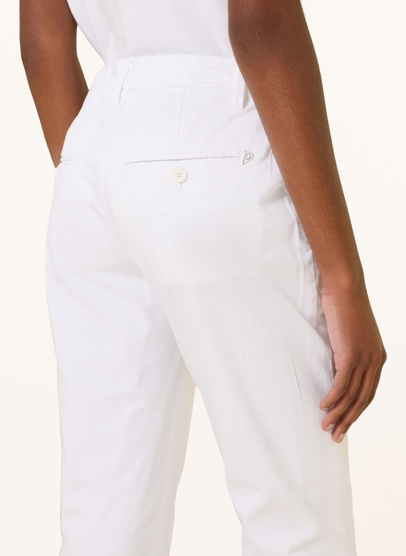 Dondup 7/8-Hose: WEISS