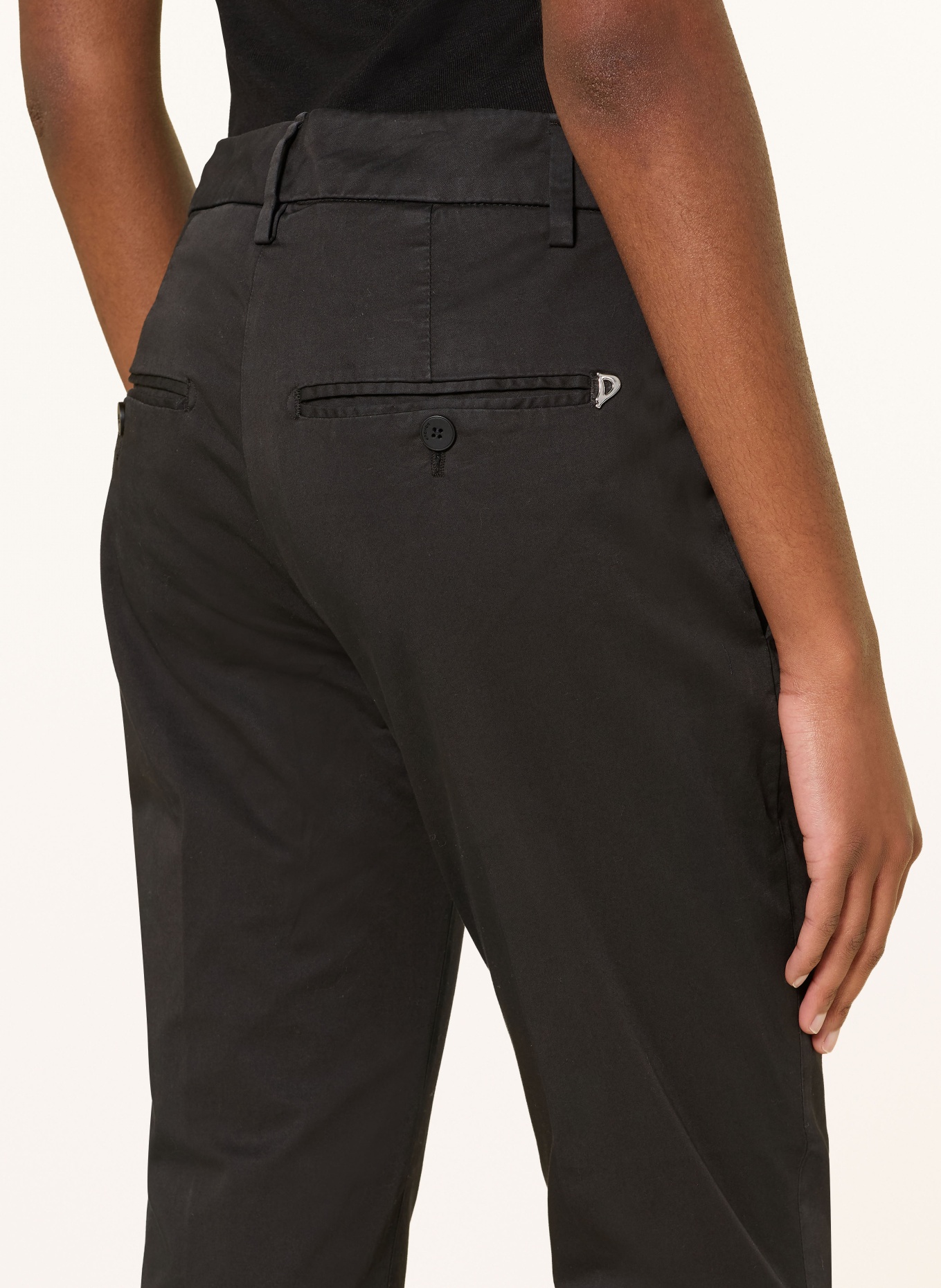 Dondup 7/8-Hose: SCHWARZ