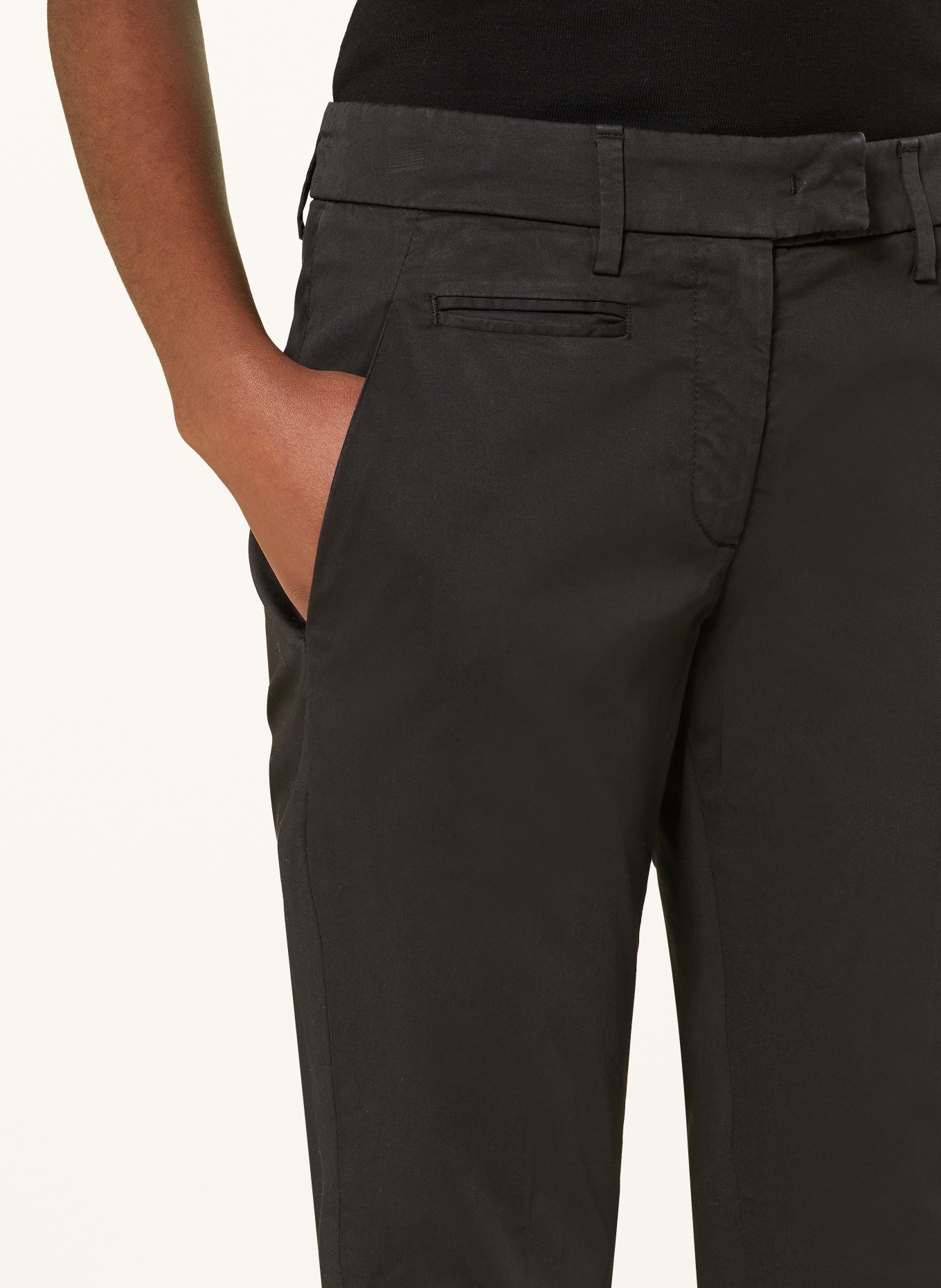 Dondup 7/8-Hose: SCHWARZ