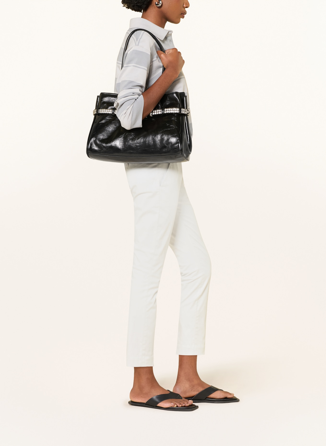 Dondup 7/8-Hose: HELLGRAU