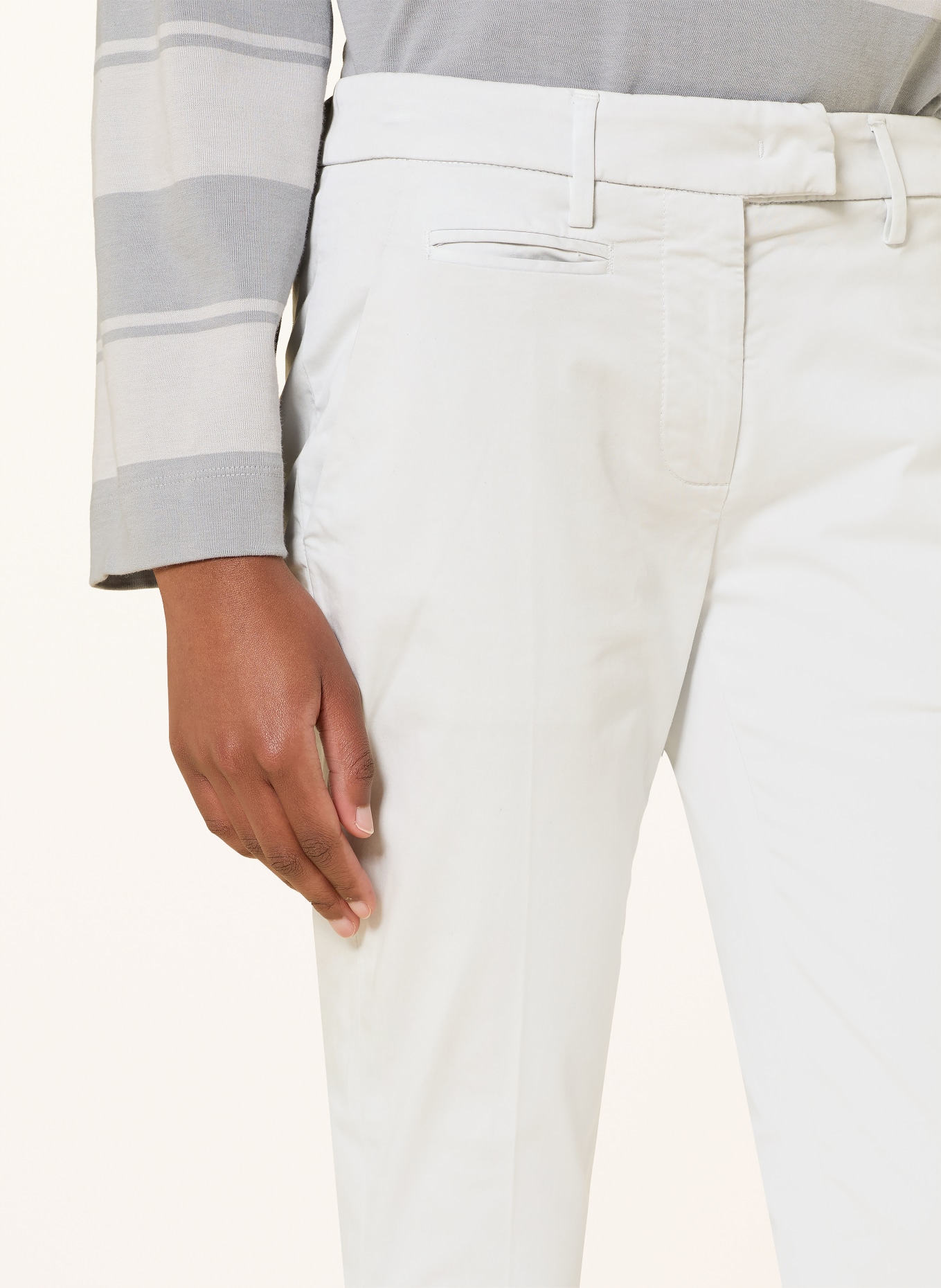 Dondup 7/8-Hose: HELLGRAU
