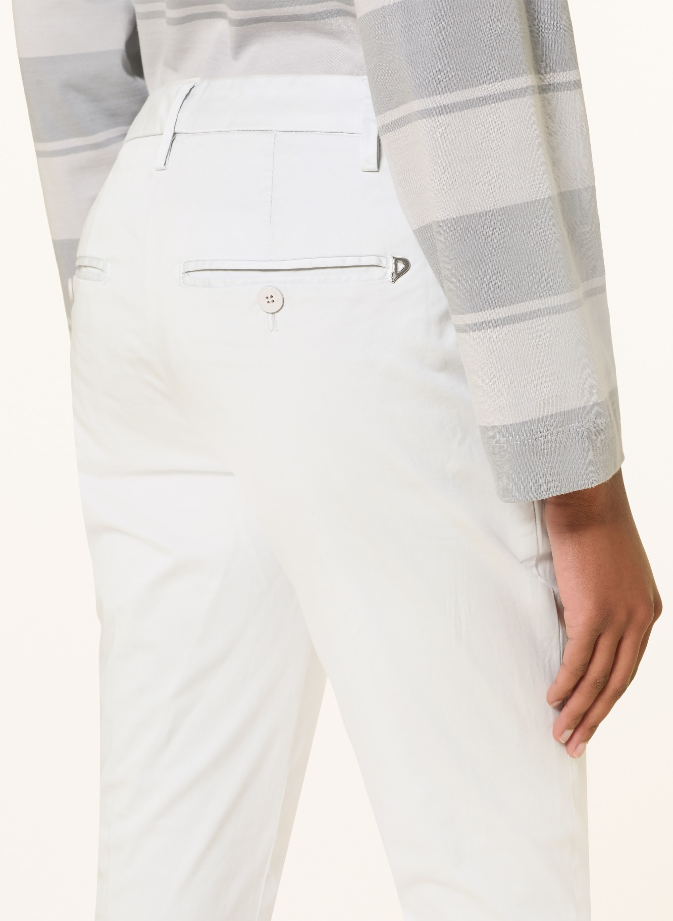 Dondup 7/8-Hose: HELLGRAU
