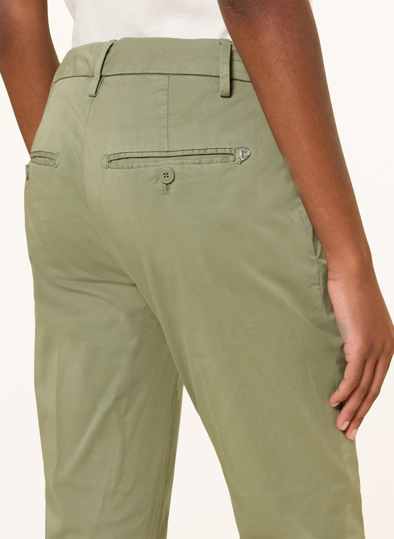 Dondup 7/8-Hose: HELLGRÜN