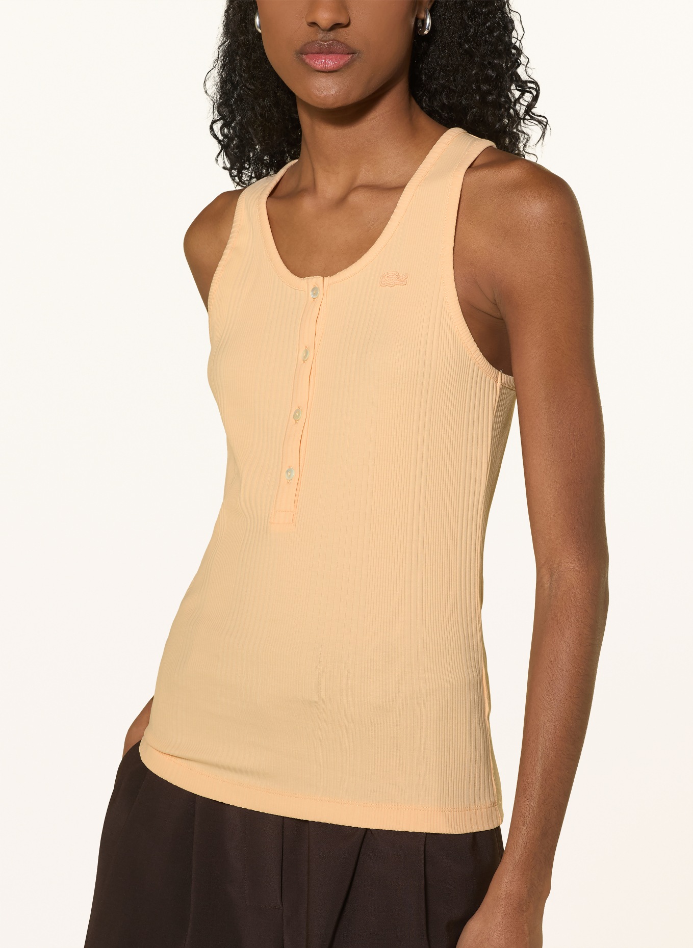 LACOSTE Top: LIGHT ORANGE