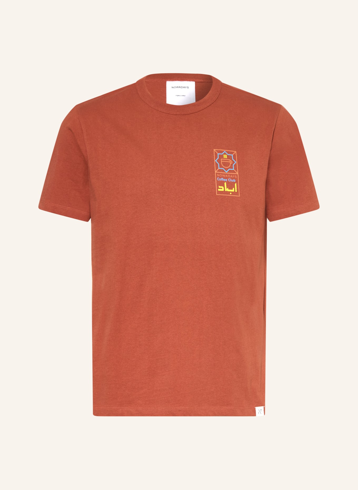 NOWADAYS T-Shirt: DUNKELORANGE