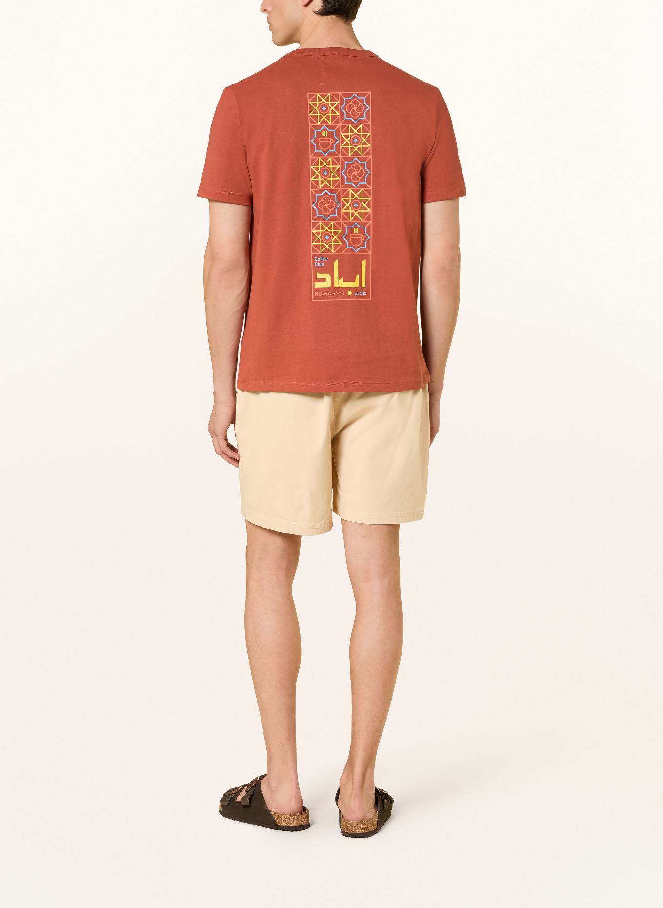 NOWADAYS T-Shirt: DUNKELORANGE