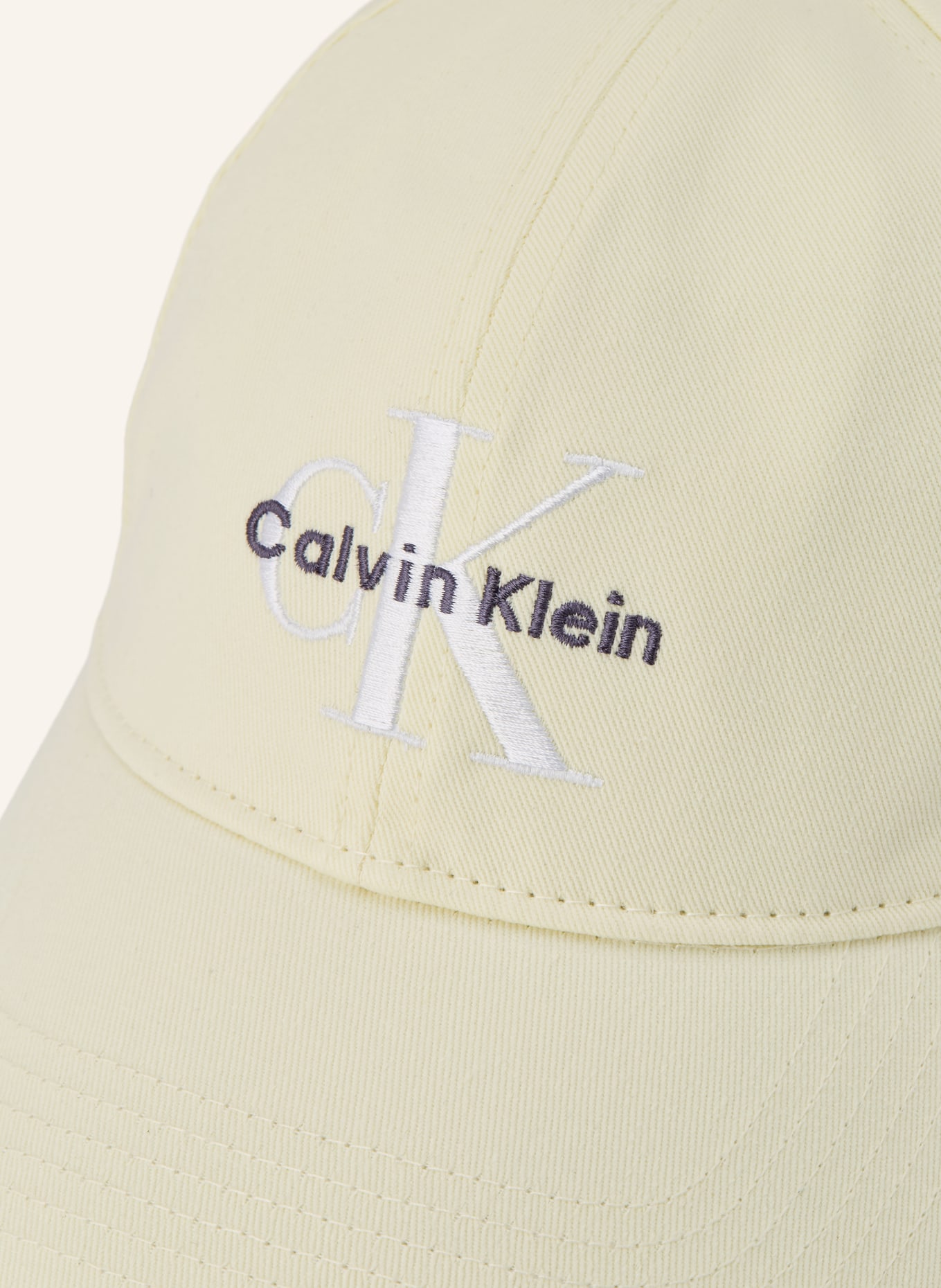 Calvin Klein cap: LIGHT YELLOW