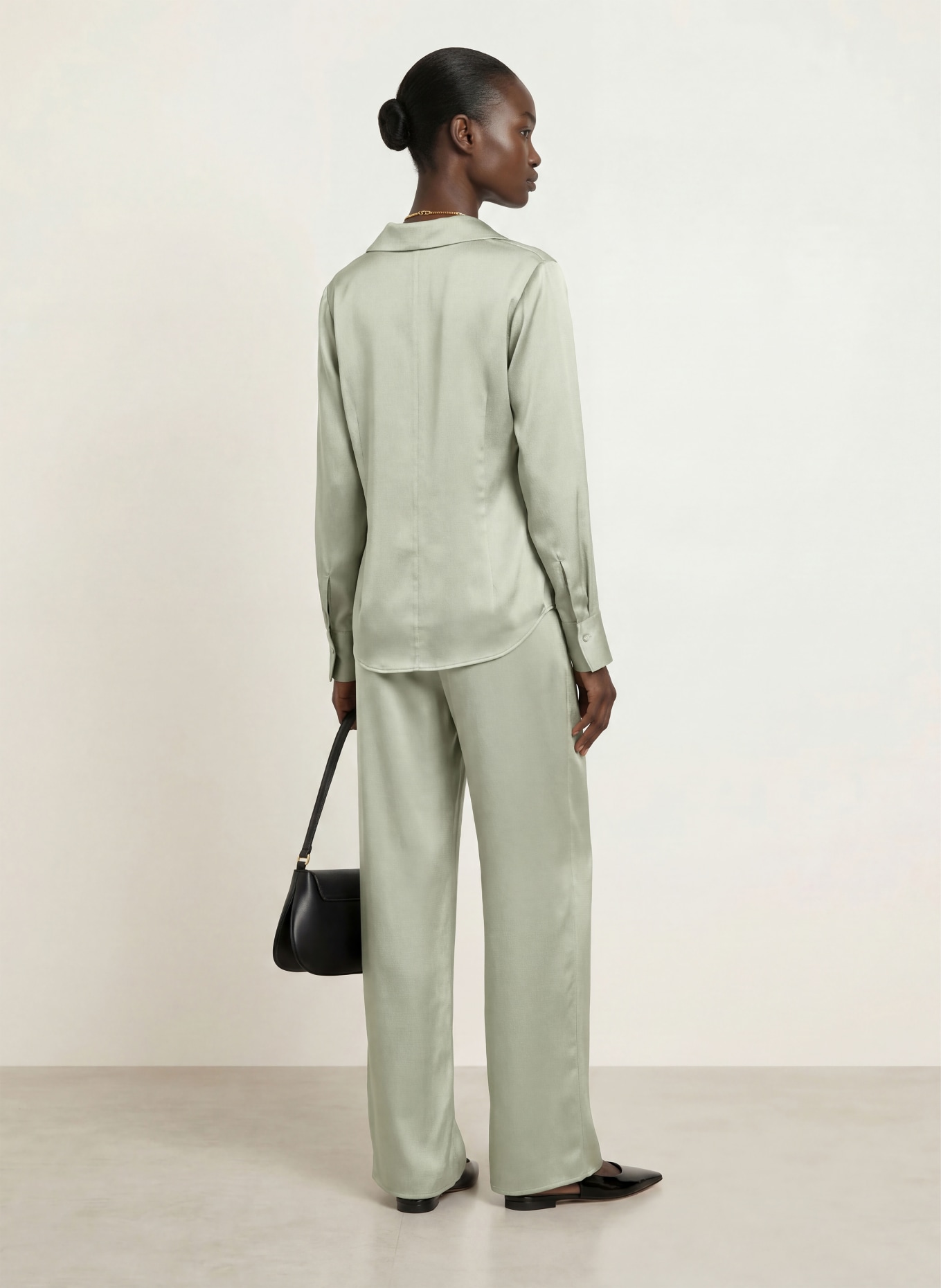 Calvin Klein Satin blouse: MINT