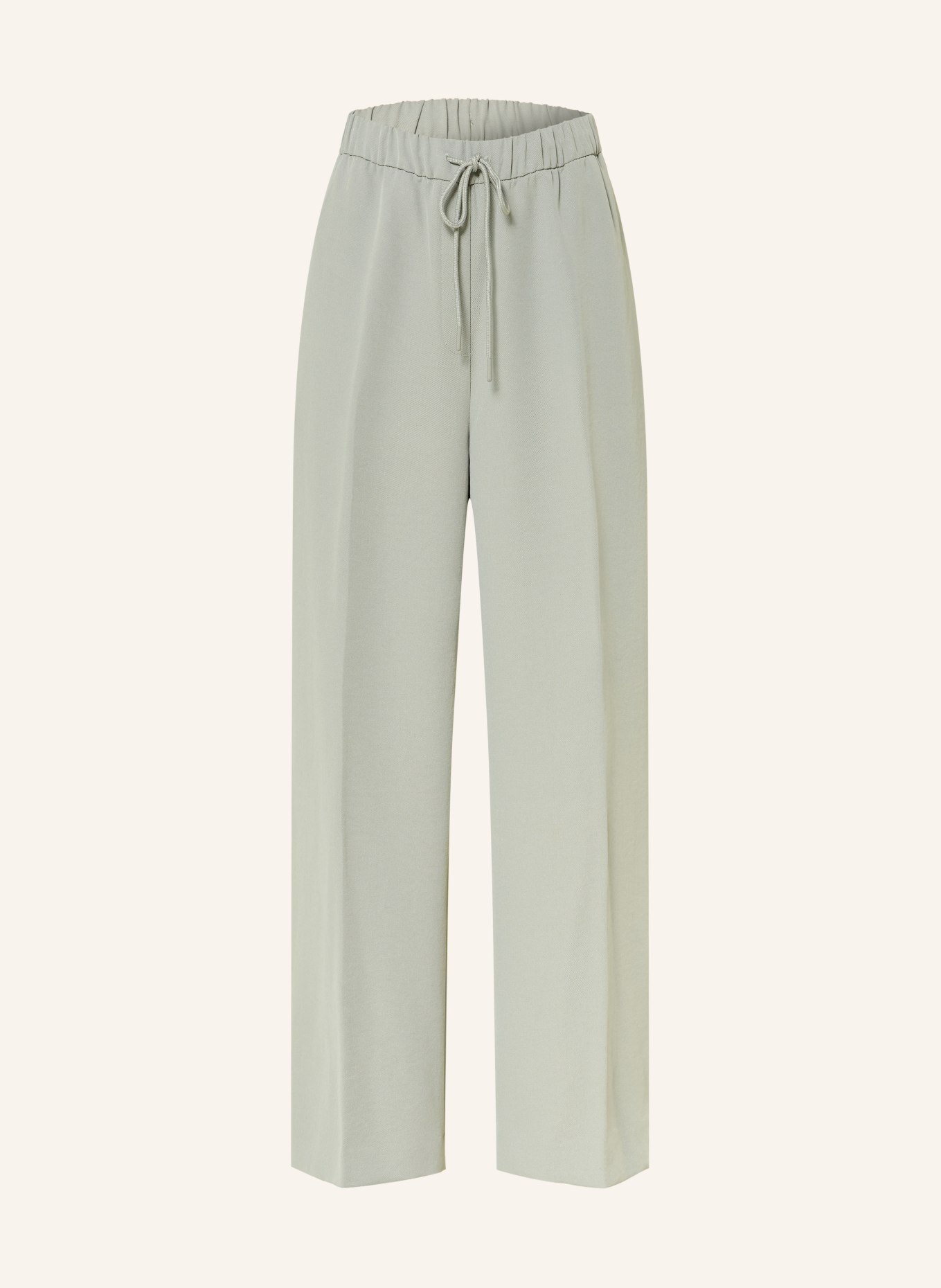 Calvin Klein Marlene pants: LIGHT GREEN