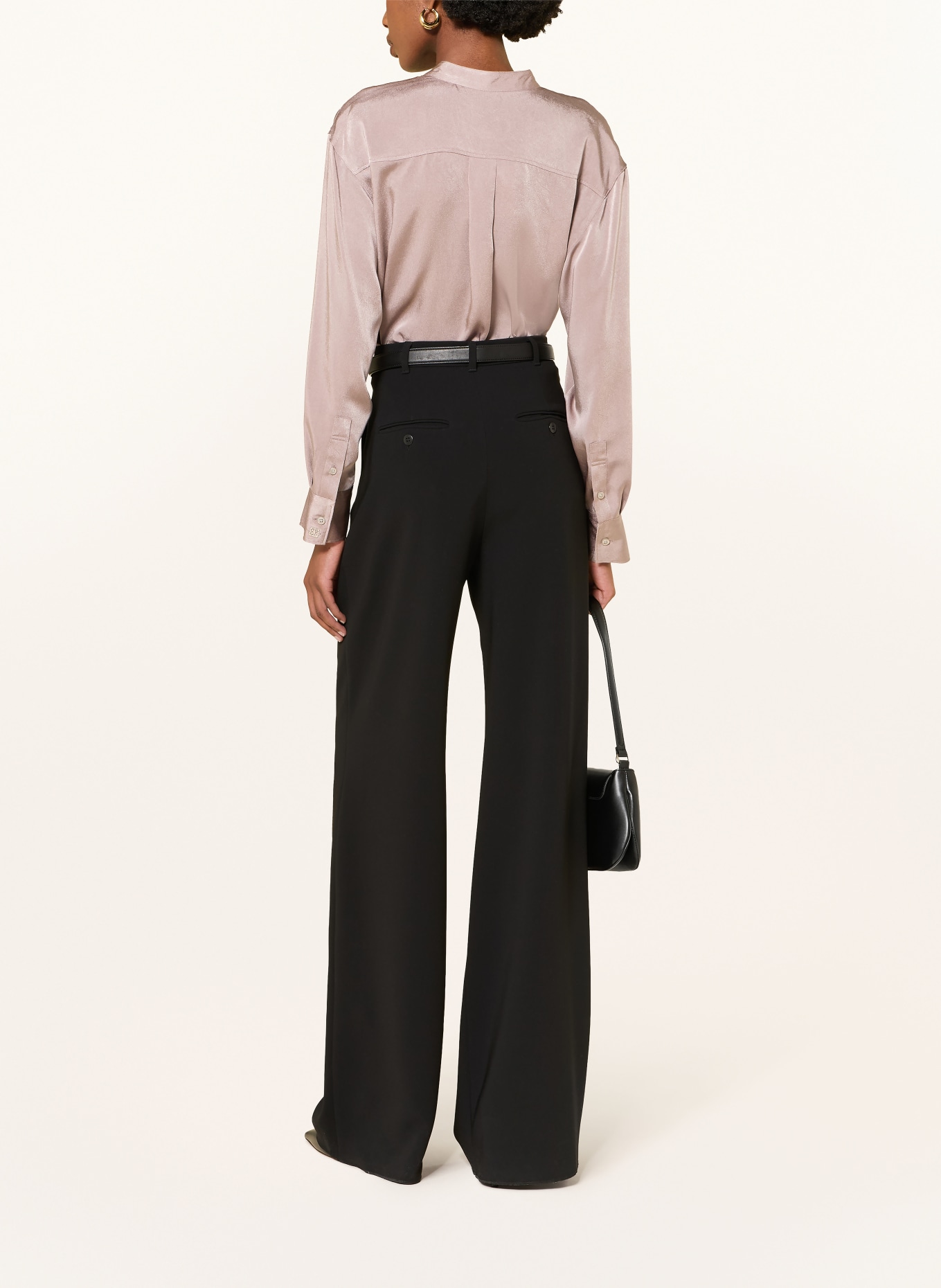 Calvin Klein Satinbluse: TAUPE