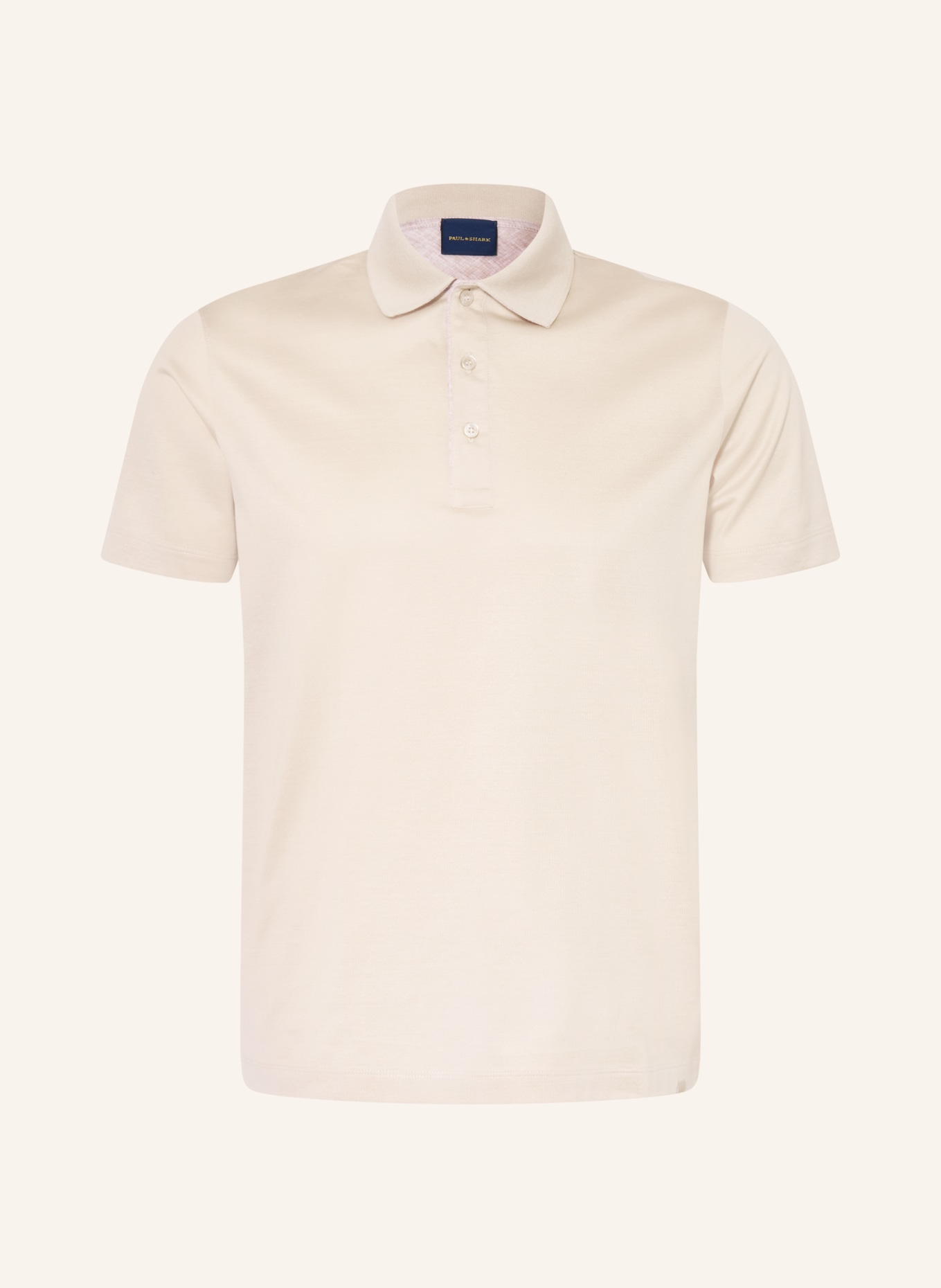 PAUL & SHARK jersey polo shirt: BEIGE
